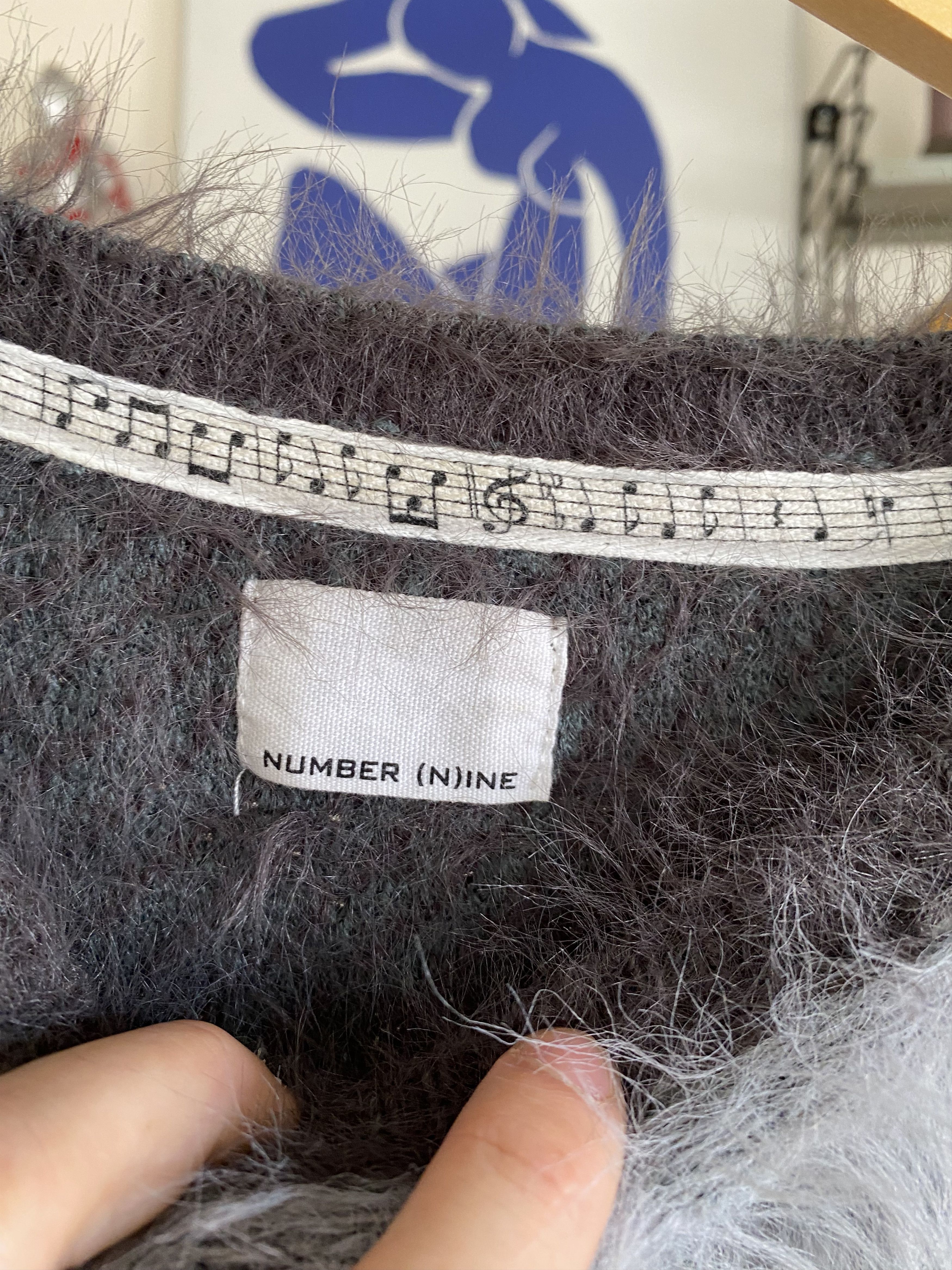 Number (N)ine NUMBER (N)INE MOHAIR SWEATER Size US M / EU 48-50 / 2 - 3 Thumbnail