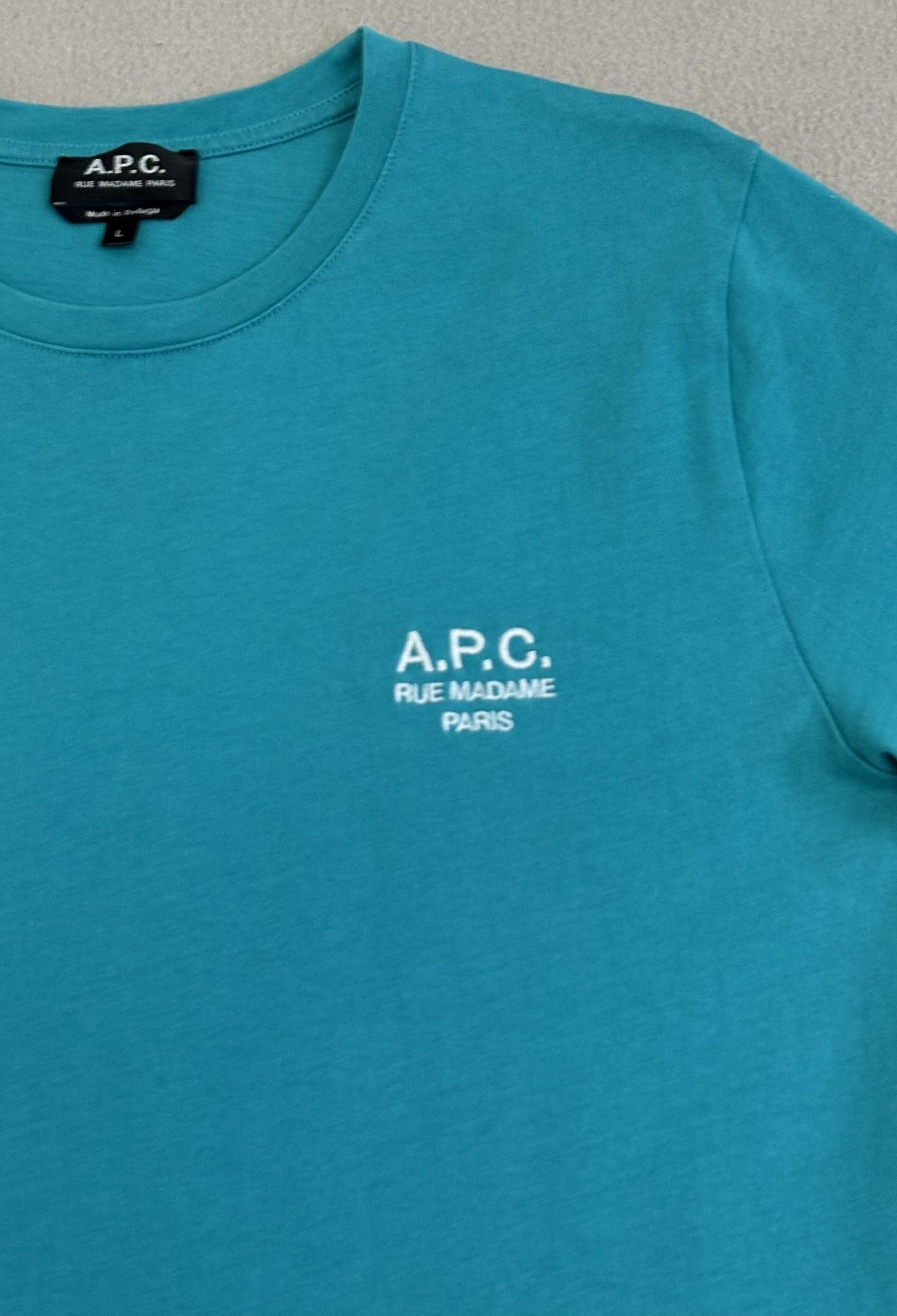 A.P.C. A.P.C Rue Madame Paris T-shirt Large Size US L / EU 52-54 / 3 - 8 Thumbnail