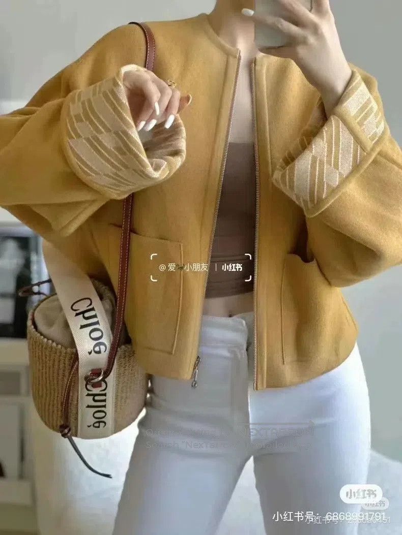 Hermes Hermes Double-faced wool short coat in camel color for aut Size XS / US 0-2 / IT 36-38 - 5 Thumbnail
