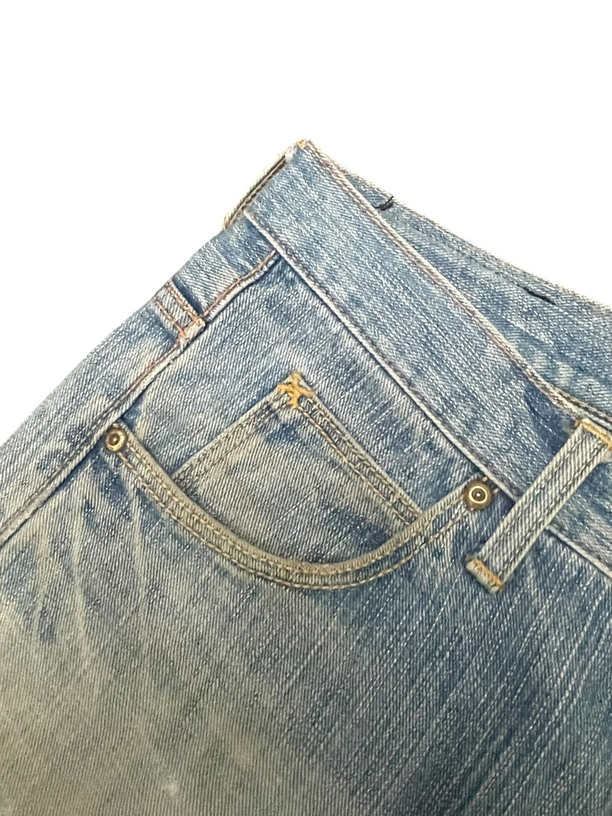 Lee × Vintage Vintage Lee Riders Faded Distresed Denim Size US 32 / EU 48 - 8 Thumbnail