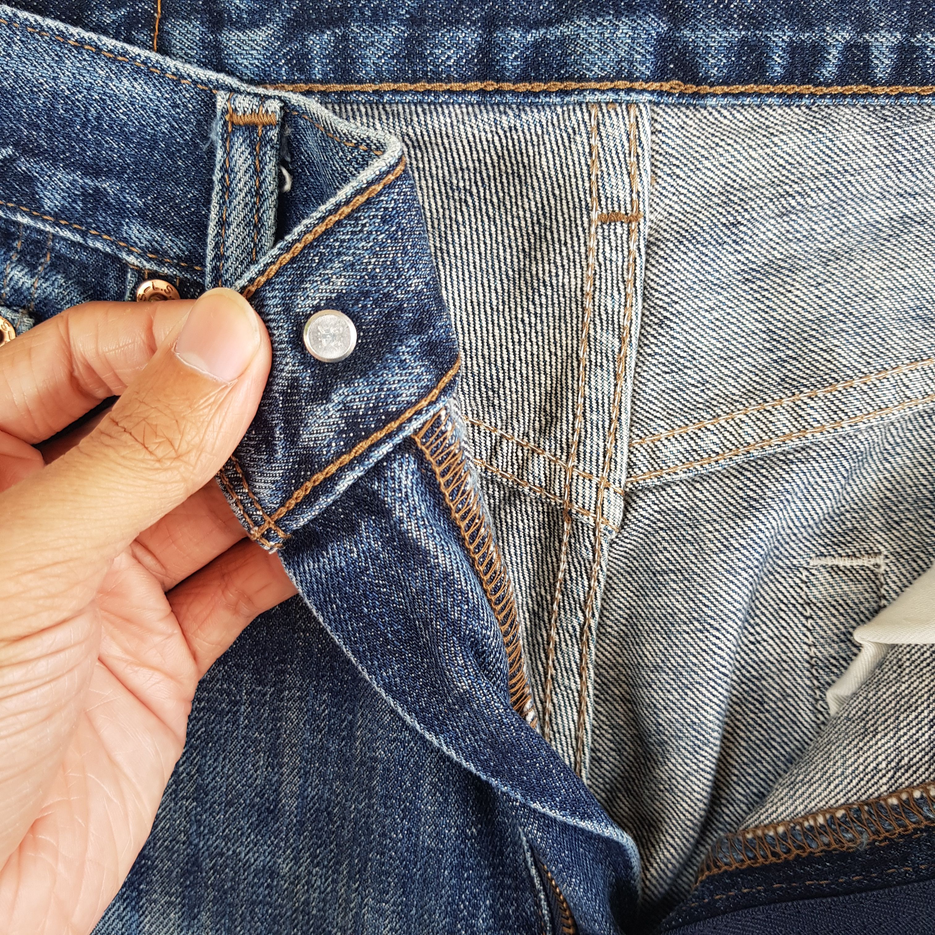 Levi's Vintage Y2K Levis Distressed Jeans Levi's 532 Faded Denim Size US 32 / EU 48 - 7 Thumbnail