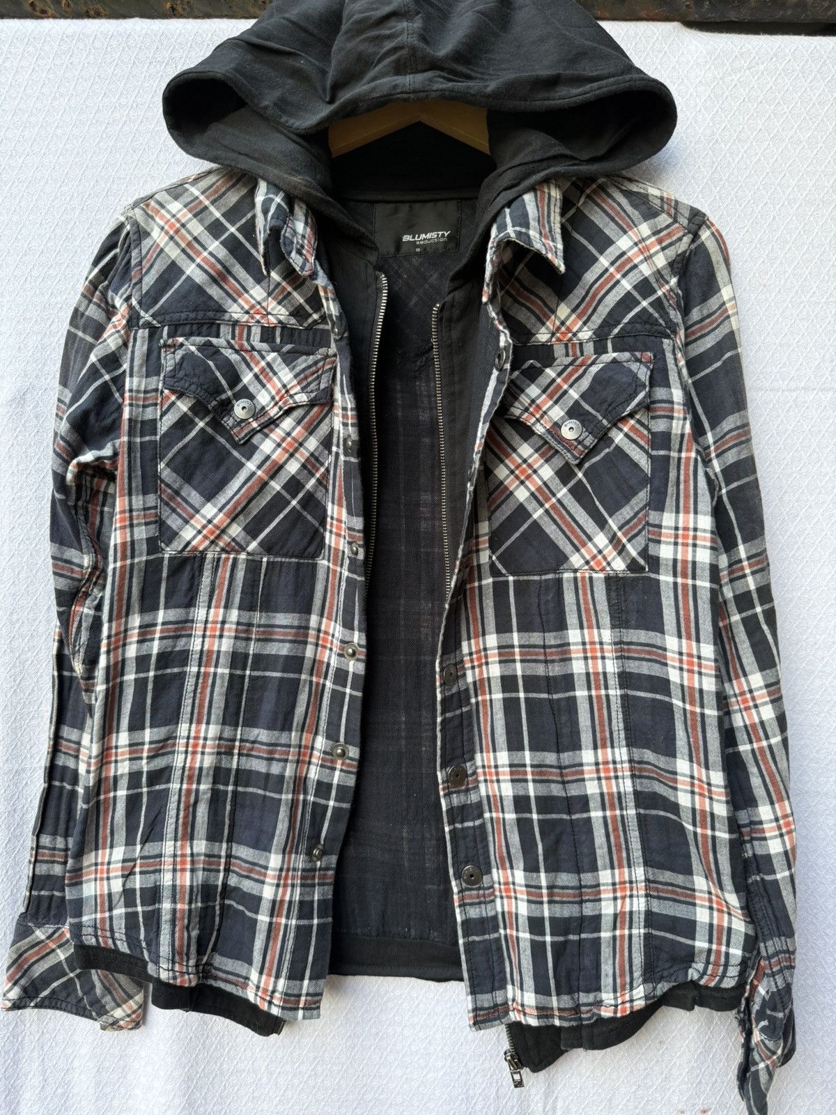 Hysteric Glamour Blumisty seduction double layers hoodie button shirt Size US S / EU 44-46 / 1 - 4 Thumbnail