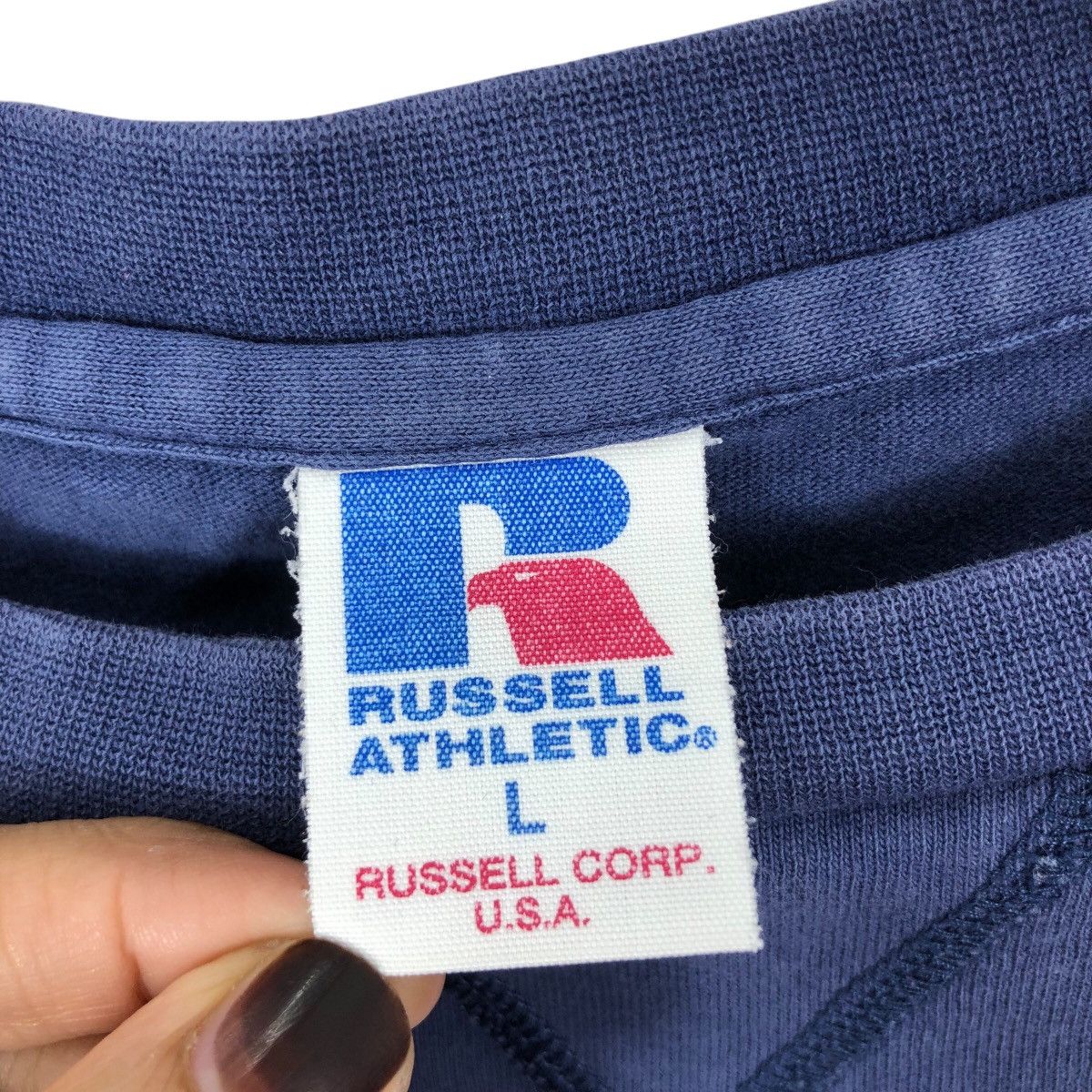 Russell Athletic Russell Athletic T-Shirt Big Logo Sportswear Size US L / EU 52-54 / 3 - 7 Thumbnail