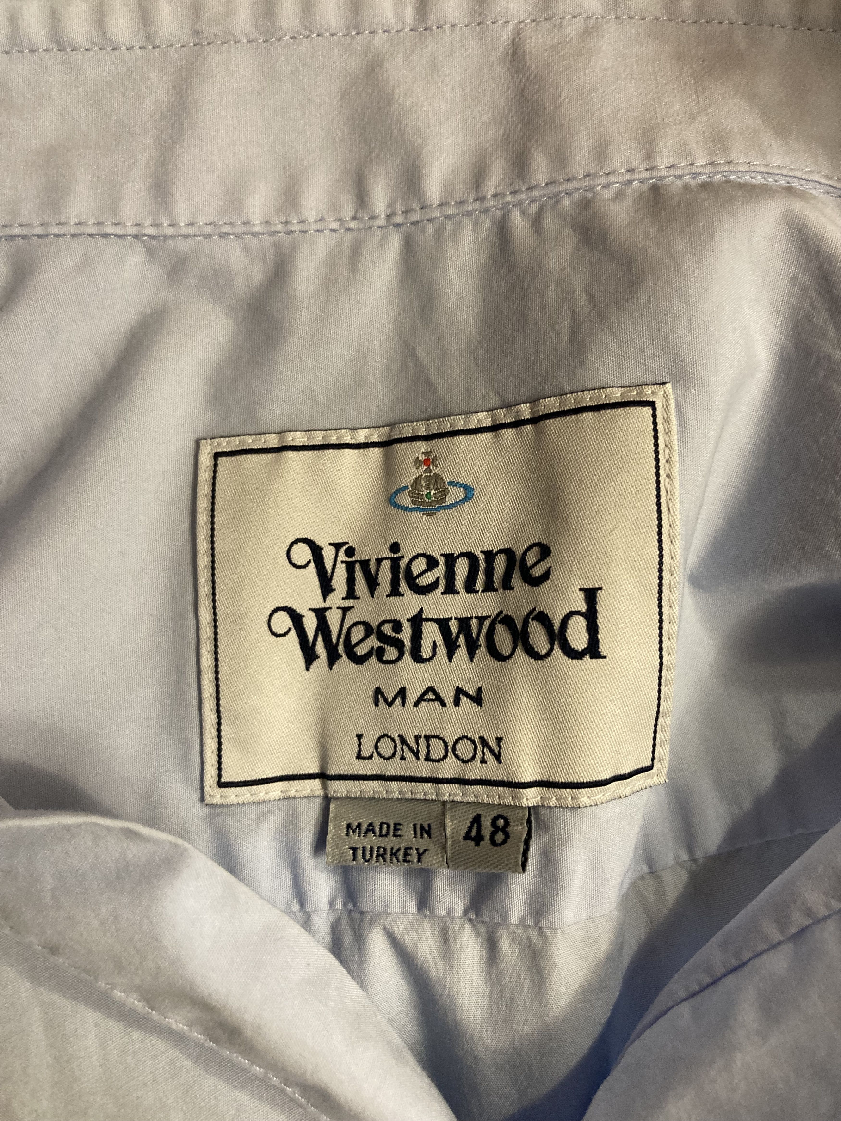 Vivienne Westwood Vivienne Westwood Man London Slim Fit Shirt Long Sleeve Size US M / EU 48-50 / 2 - 3 Thumbnail