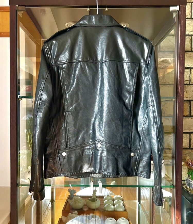 Saint Laurent Paris × Yves Saint Laurent Saint Laurent 16fw Year L01 motorcycle leather jacket Size US M / EU 48-50 / 2 - 4 Thumbnail