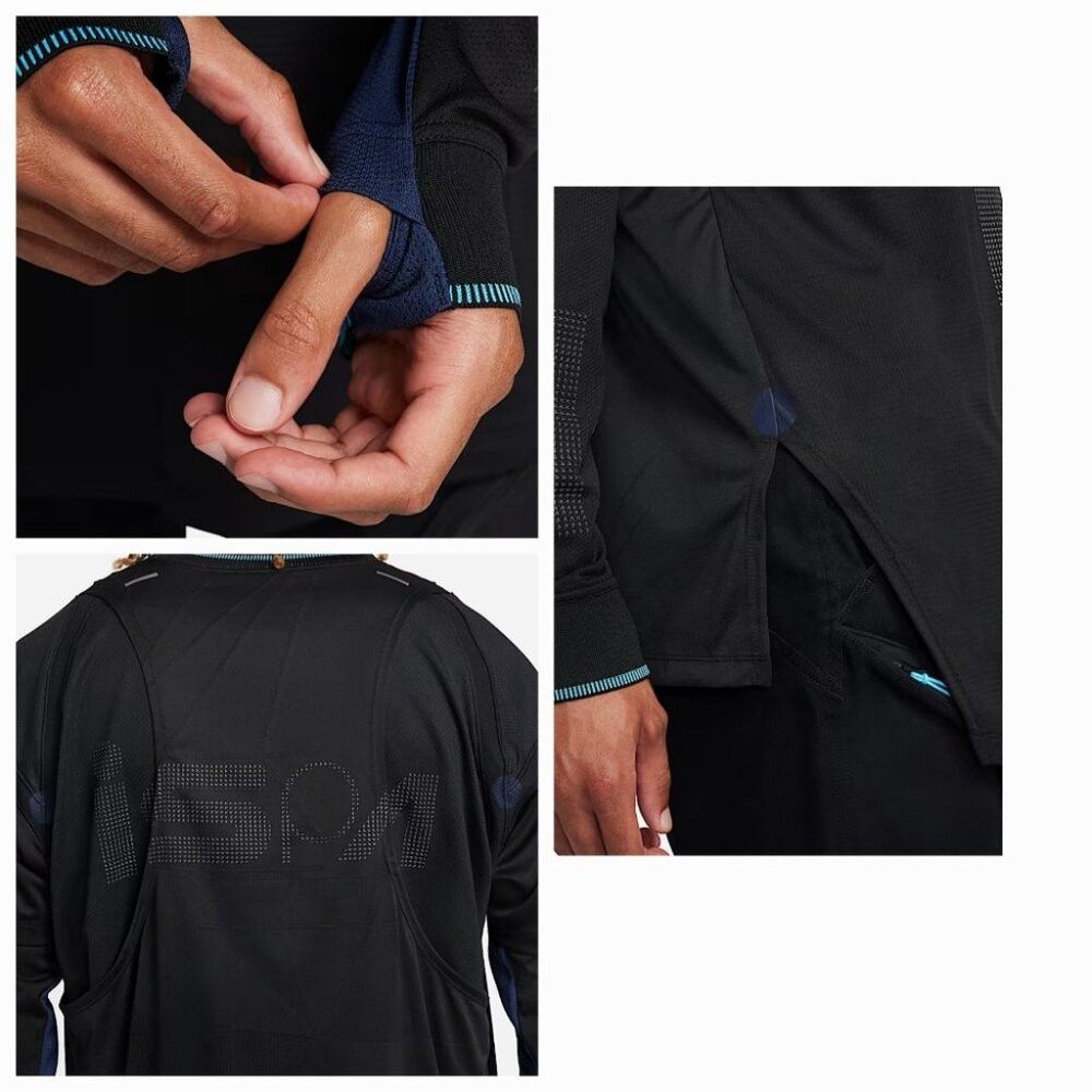 Nike NWT Nike ISPA Long-Sleeve Top Layered Tank Top Long Sleeve Size US S / EU 44-46 / 1 - 3 Thumbnail