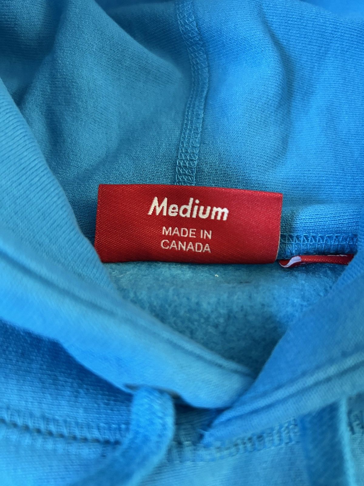 Supreme Supreme Box Logo Hoodie FW25 Cyan Size US M / EU 48-50 / 2 - 7 Thumbnail