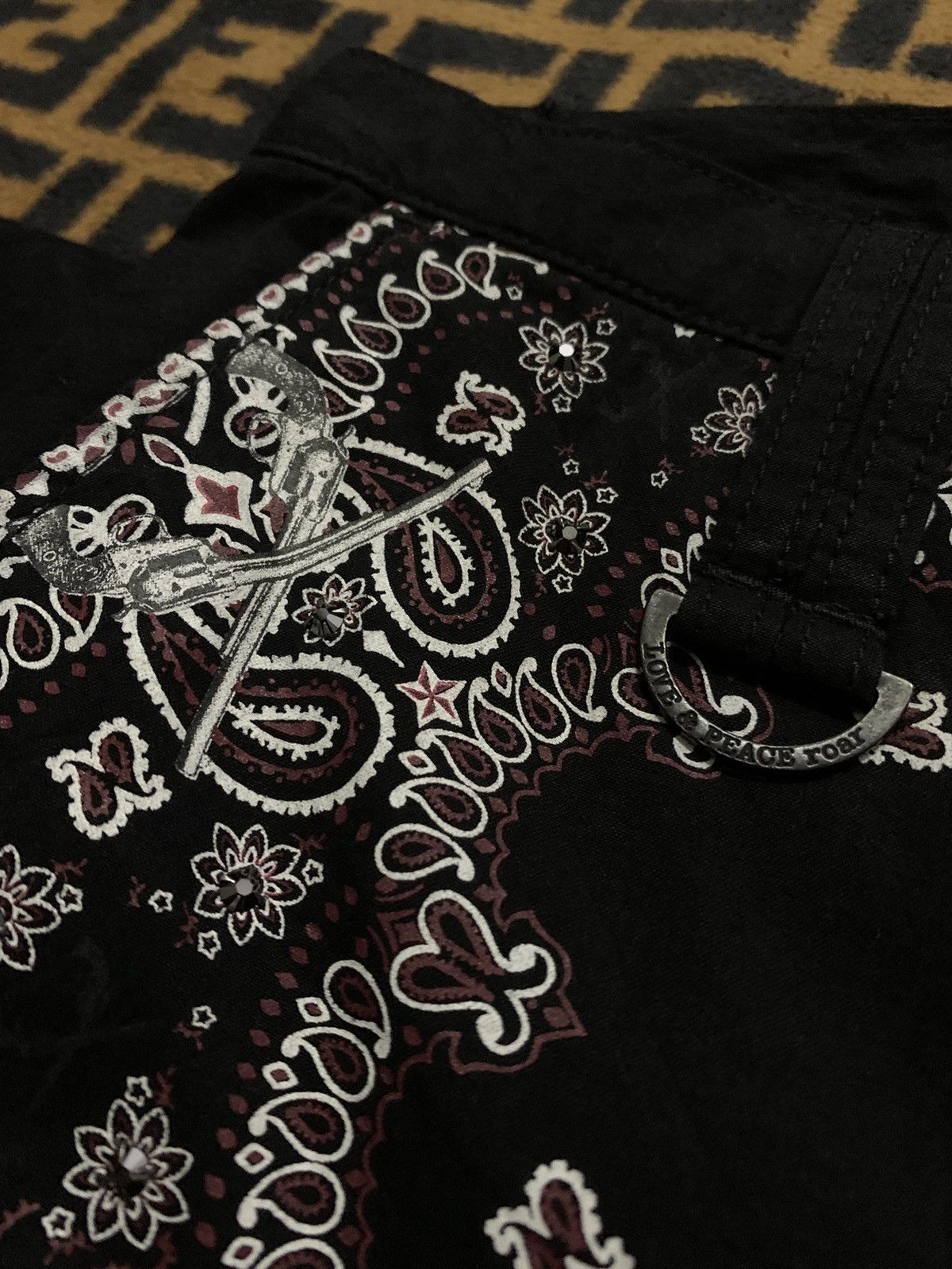 Roar 💥Japanese designer Roarguns Pasley Pant Size US 34 / EU 50 - 7 Thumbnail