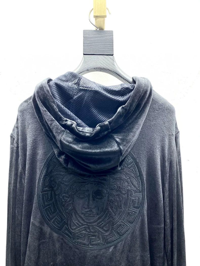 Versace Versace Court velvet zip coat sheepskin Medusa embroidery Size US XS / EU 42 / 0 - 5 Thumbnail