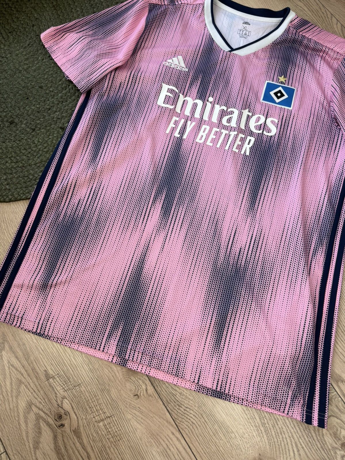 Adidas × Vintage 🩸Rare🩸Adidas Hamburg Soccer Jersey vintage Size US XL / EU 56 / 4 - 2 Thumbnail