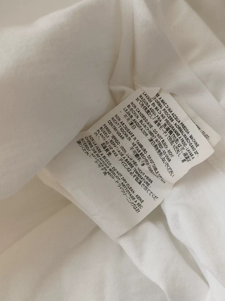 Balenciaga Balenciaga Back label letter logo white short sleeve 2504-N Size US M / EU 48-50 / 2 - 5 Thumbnail