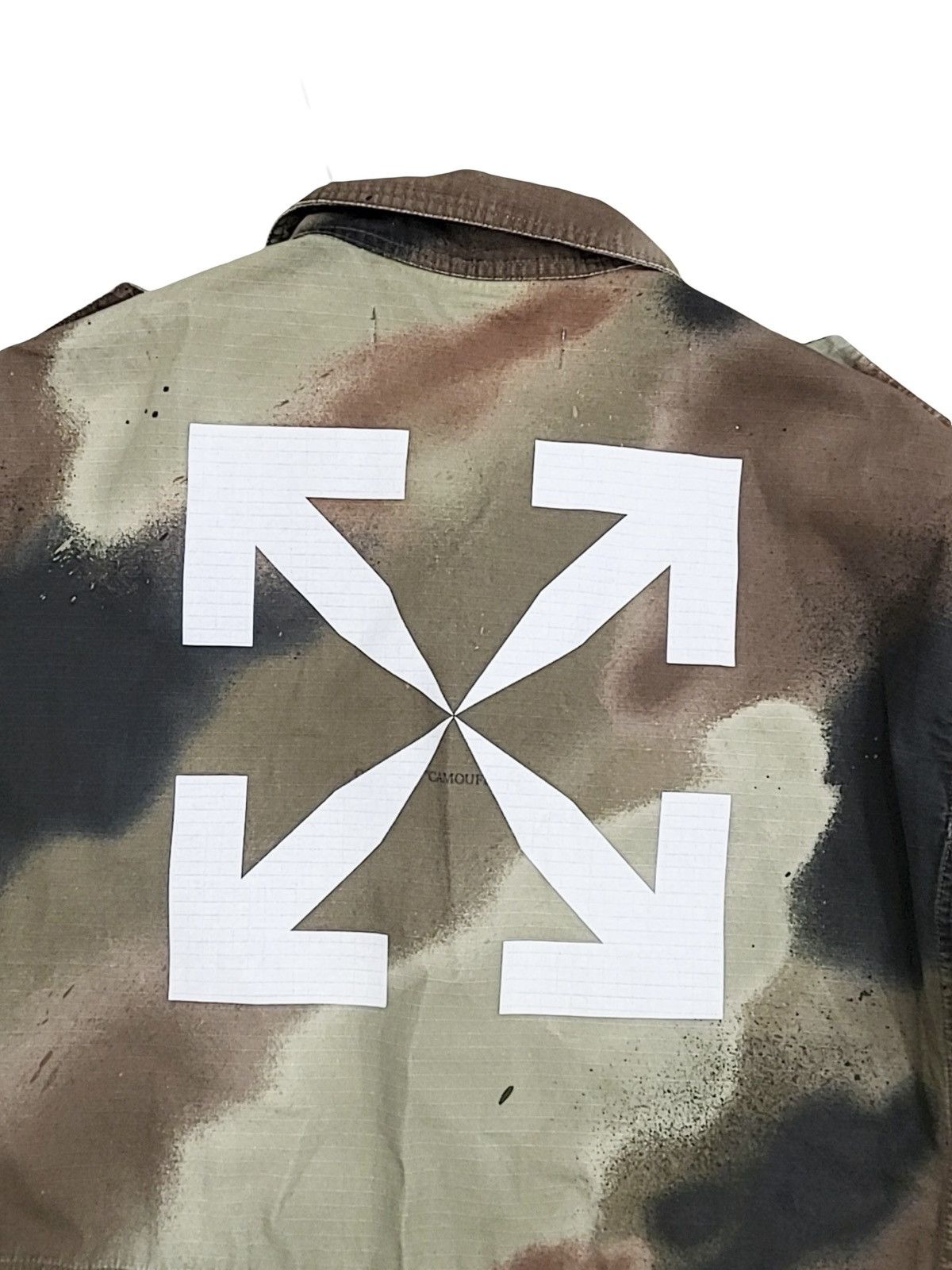 Off-White Off-White c/o Virgil Abloh Camo Arrow Field Jacket Size US S / EU 44-46 / 1 - 6 Thumbnail