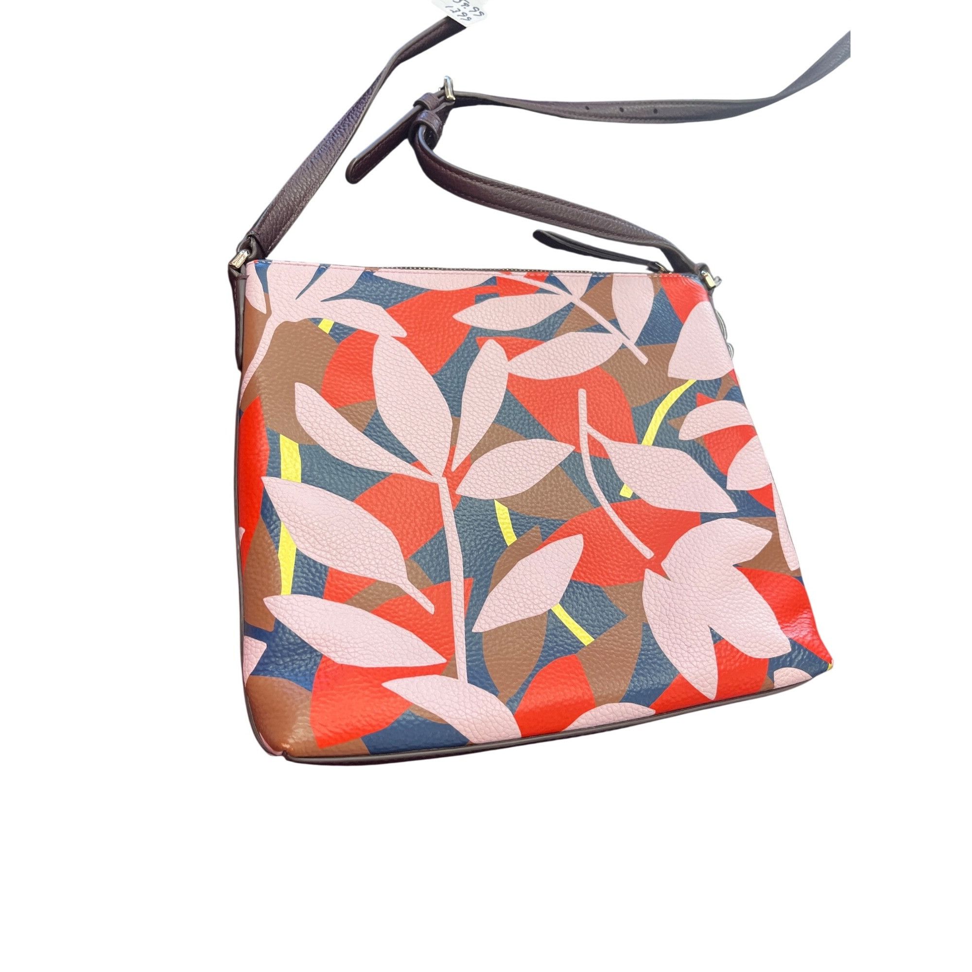Kate Spade Kate Spade NY woms blue red floral crossbody handbag 9.5"x10 Size ONE SIZE - 13 Thumbnail