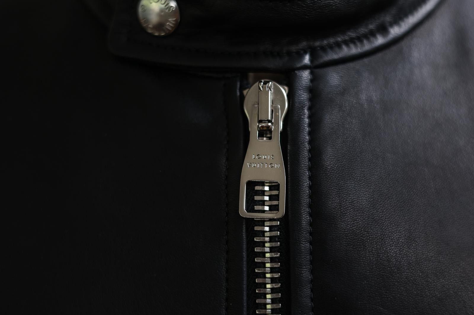 Louis Vuitton (RM091M) Louis Vuitton Lamb Leather Rider Jacket Size US XL / EU 56 / 4 - 6 Thumbnail