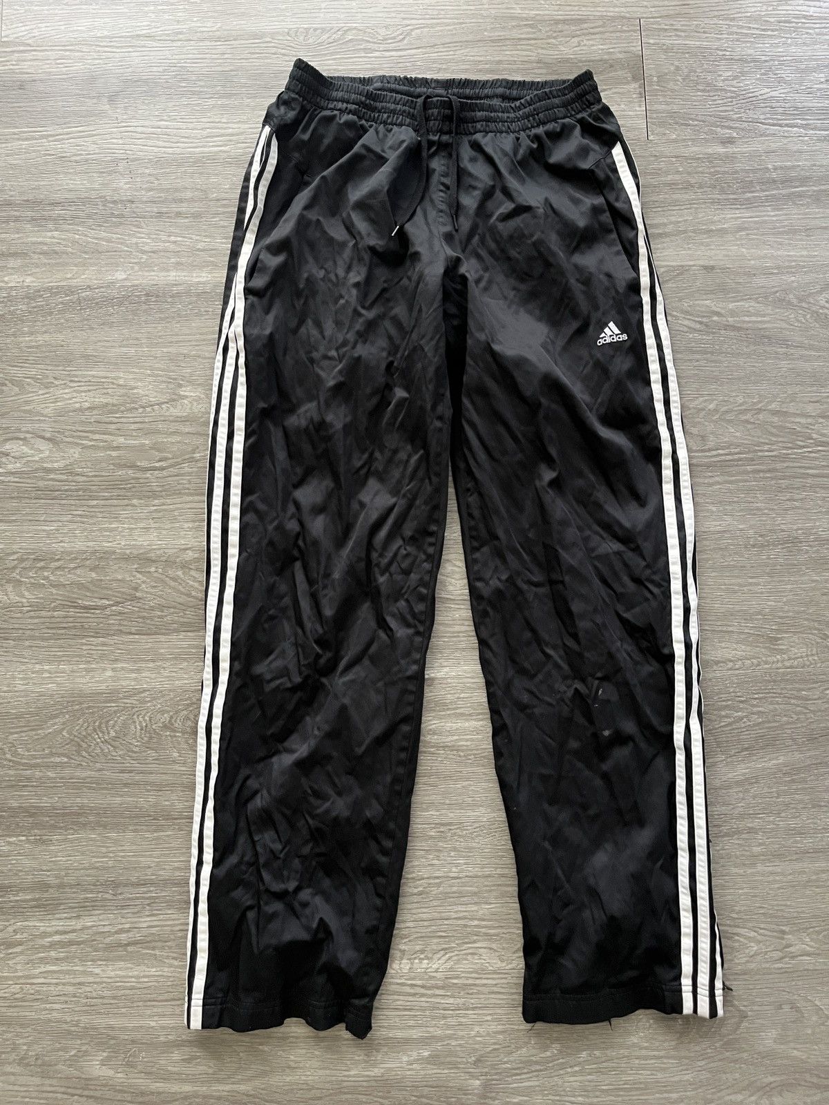 Adidas Black & White classic addias joggers Size US 32 / EU 48 - 1 Thumbnail