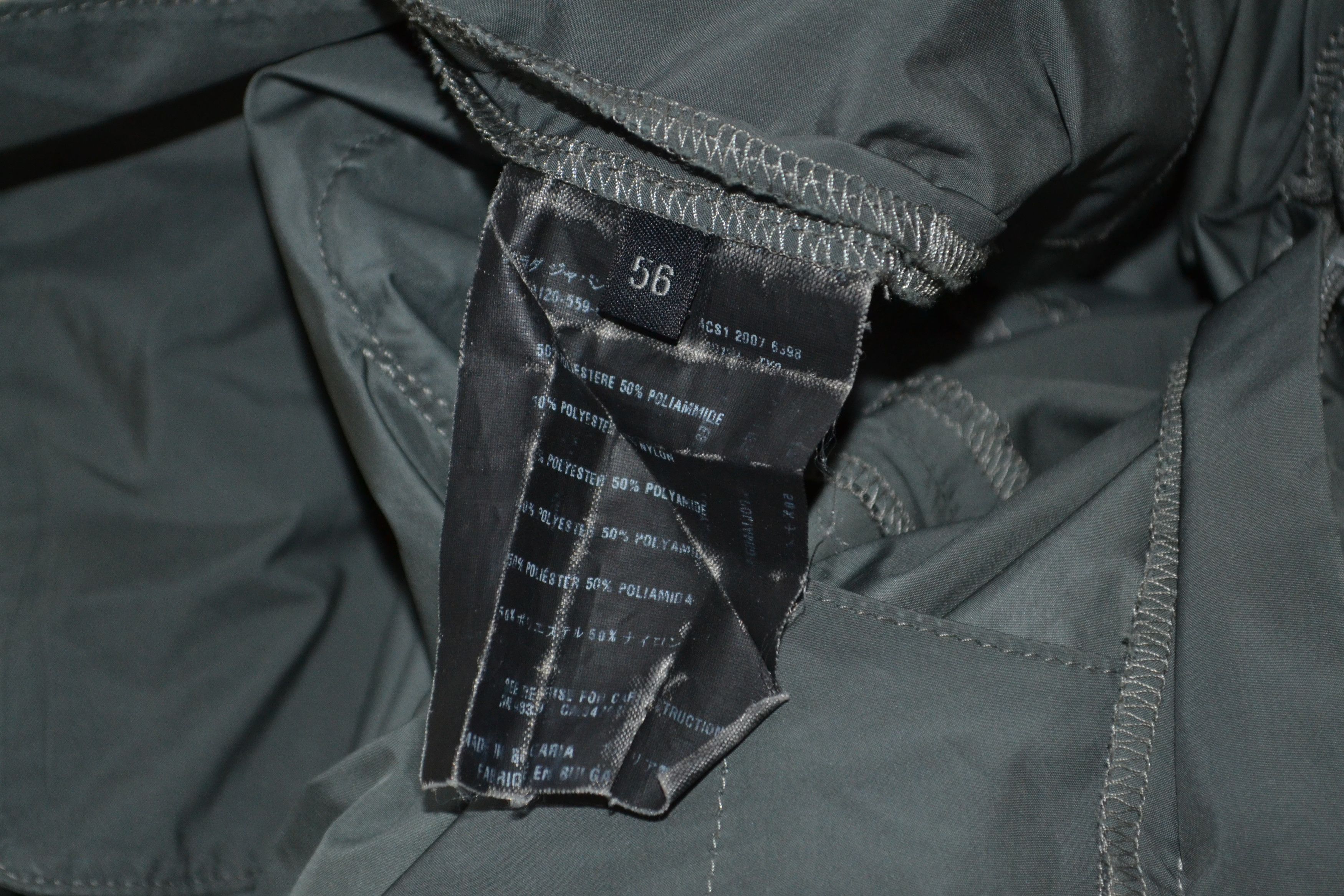 Prada 🔴 PRADA Cargo Pants Nylon Khaki Green Vintage Transformer Size US 40 / EU 56 - 9 Thumbnail