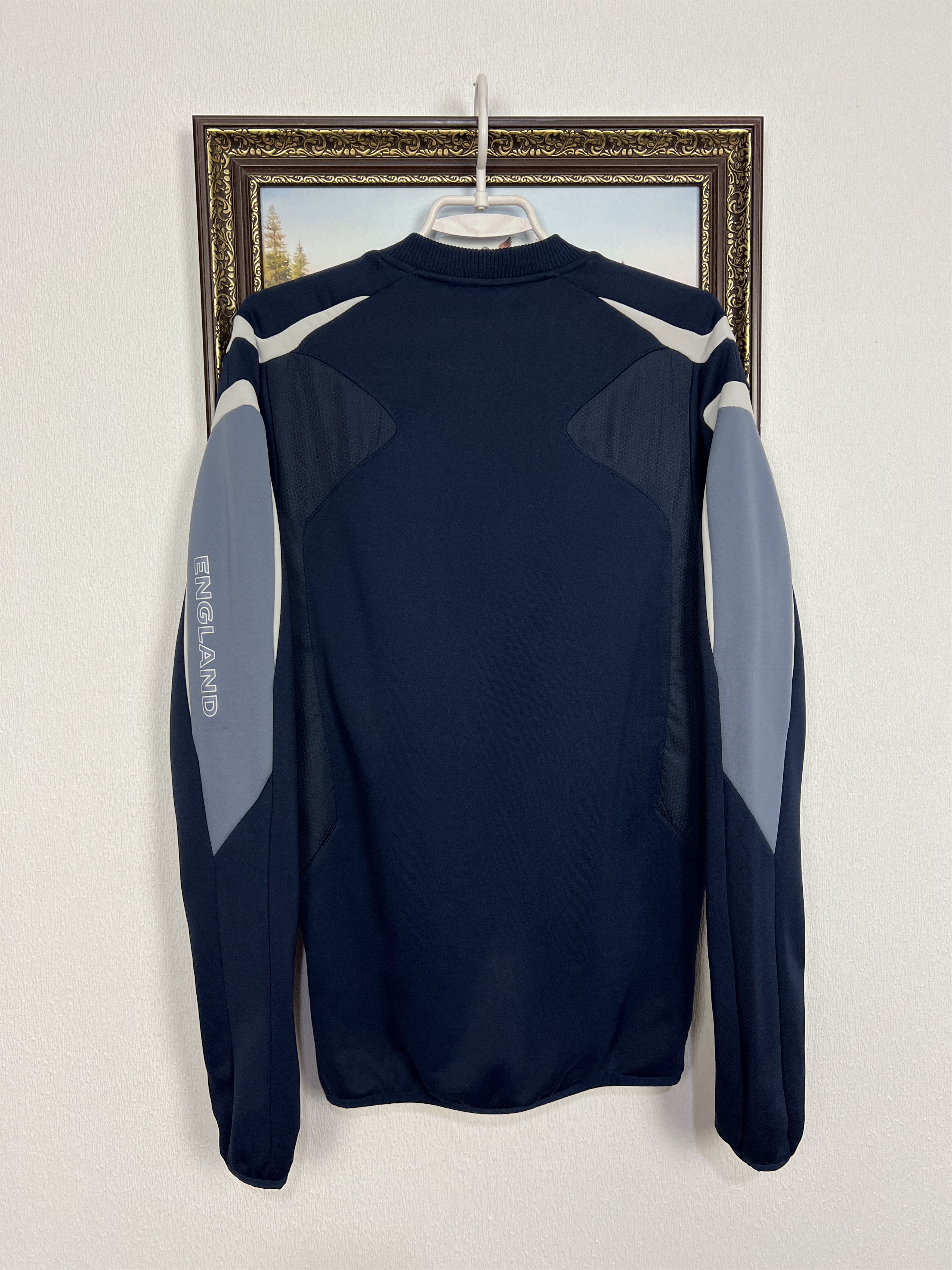 Umbro Vintage 2000's England Train Sweatshirt Soccer Track Top Size US S / EU 44-46 / 1 - 9 Thumbnail