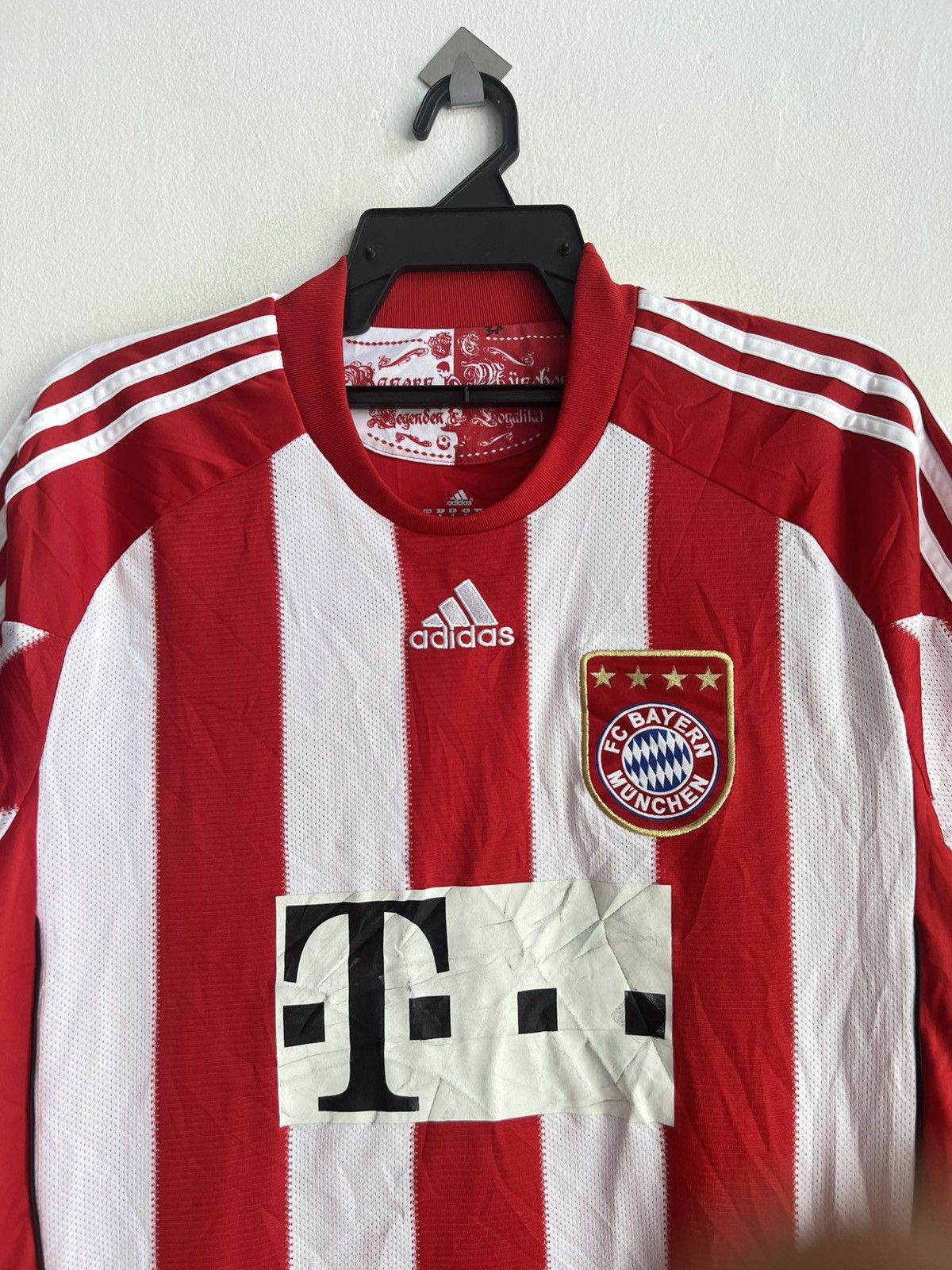 Adidas Original 2010-11 Adidas Bayern Munich Home Jersey Medium Size US M / EU 48-50 / 2 - 3 Thumbnail