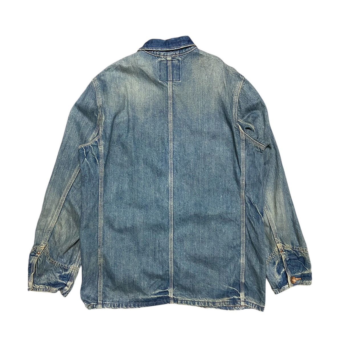 Japanese Brand Rush Hour Denim Jacket Size US L / EU 52-54 / 3 - 2 Thumbnail