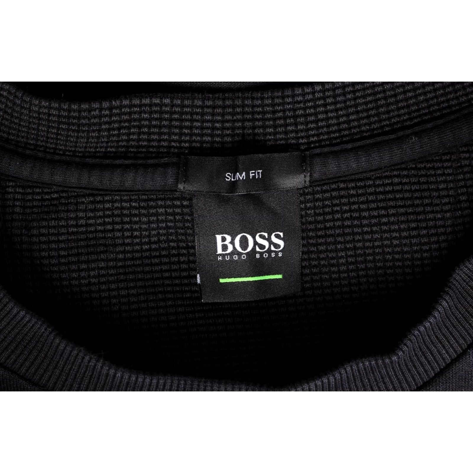 Hugo Boss HUGO BOSS Salbo Slim Fit Sweatshirt Men M Black Logo Sweatshirt Mens Slim Fit 90s Designer Modern Size US M / EU 48-50 / 2 - 5 Thumbnail