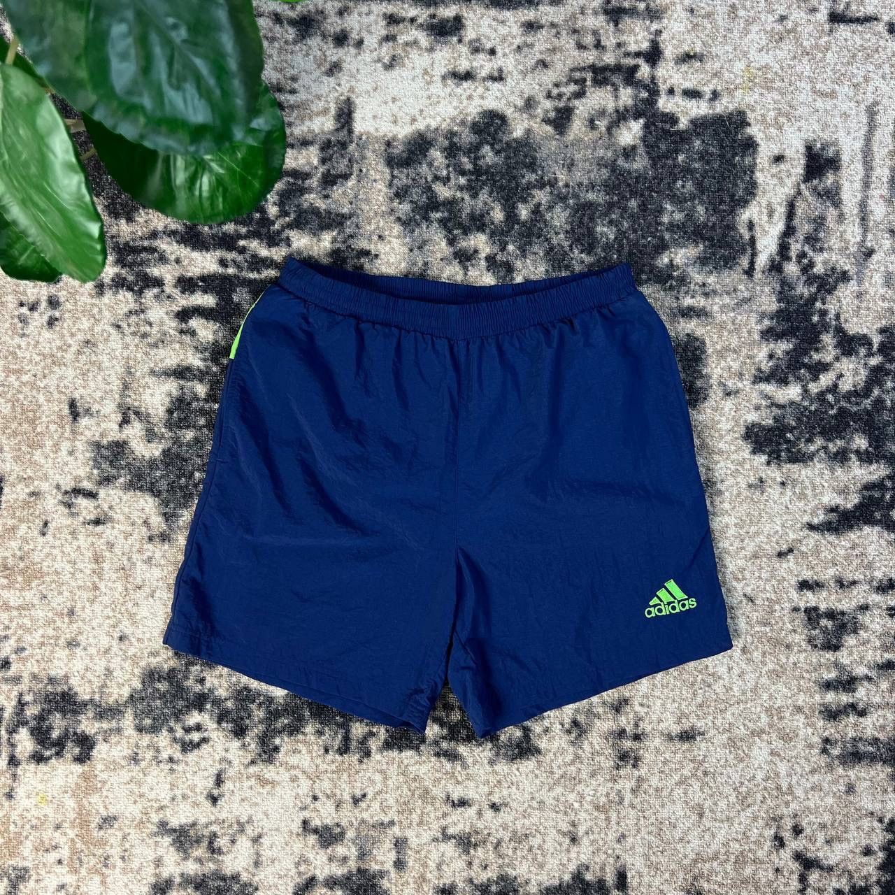 Adidas Adidas Vintage Y2K Big Embroidered Logo Light Shorts Size US 32 / EU 48 - 2 Thumbnail