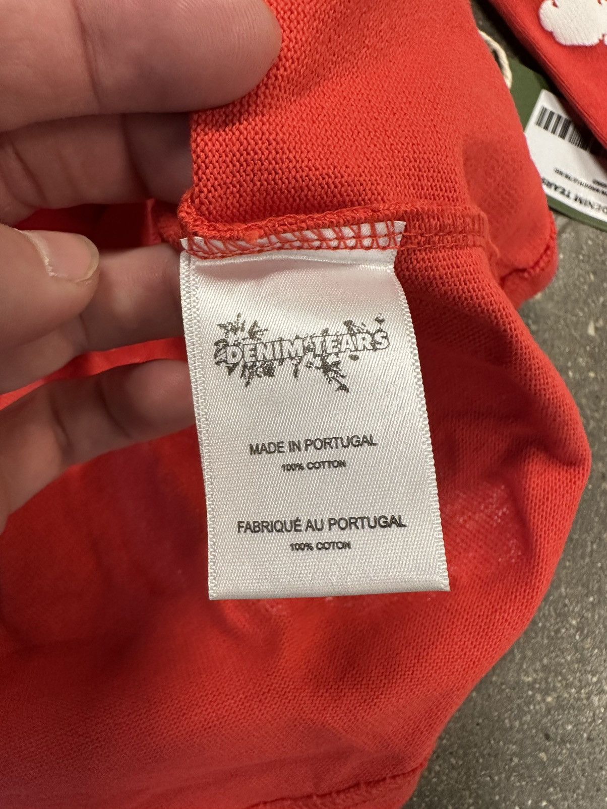 DENIM TEARS Denim tears wreath L/S red Size US L / EU 52-54 / 3 - 3 Thumbnail
