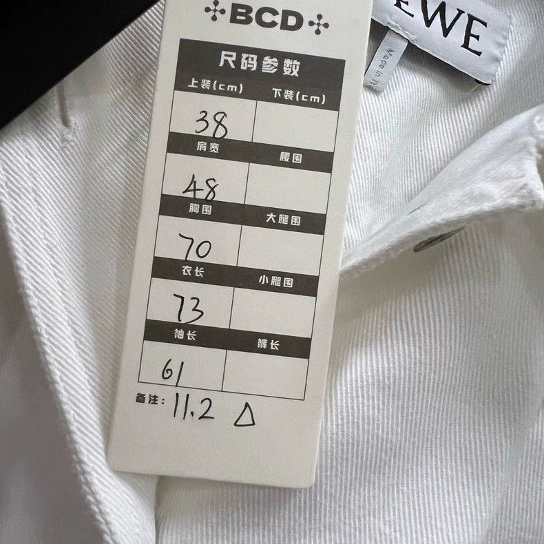 Loewe LOEWE Stitched embossed logo jeans shirt Size XS / US 0-2 / IT 36-38 - 6 Thumbnail
