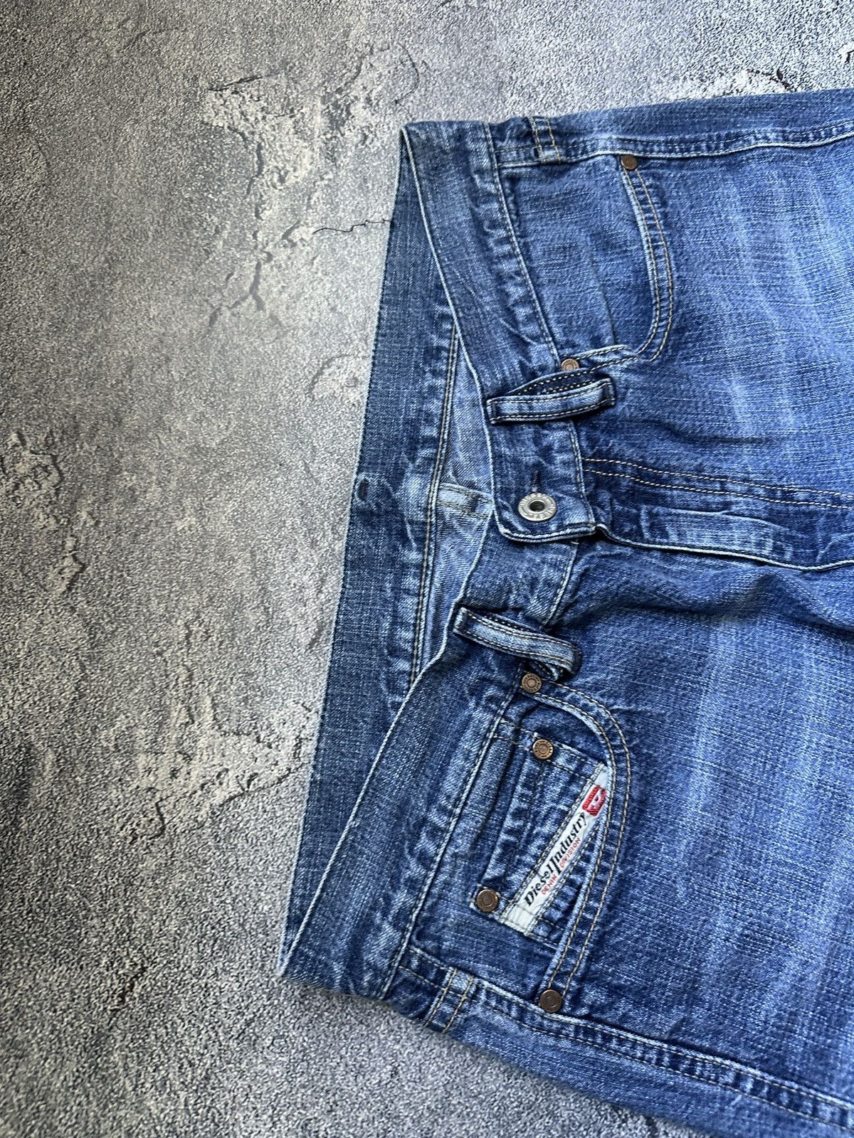 Diesel Vintage Diesel Womens Bootcut Western Wash Jeans Size 31 Size 31" - 7 Thumbnail