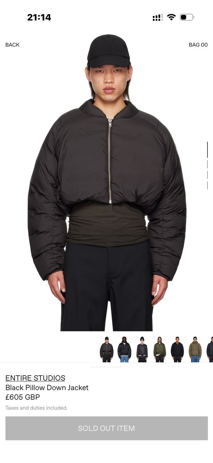 Entire Studios Entire Studios Pillow Down Jacket Size US L / EU 52-54 / 3 - 7 Thumbnail