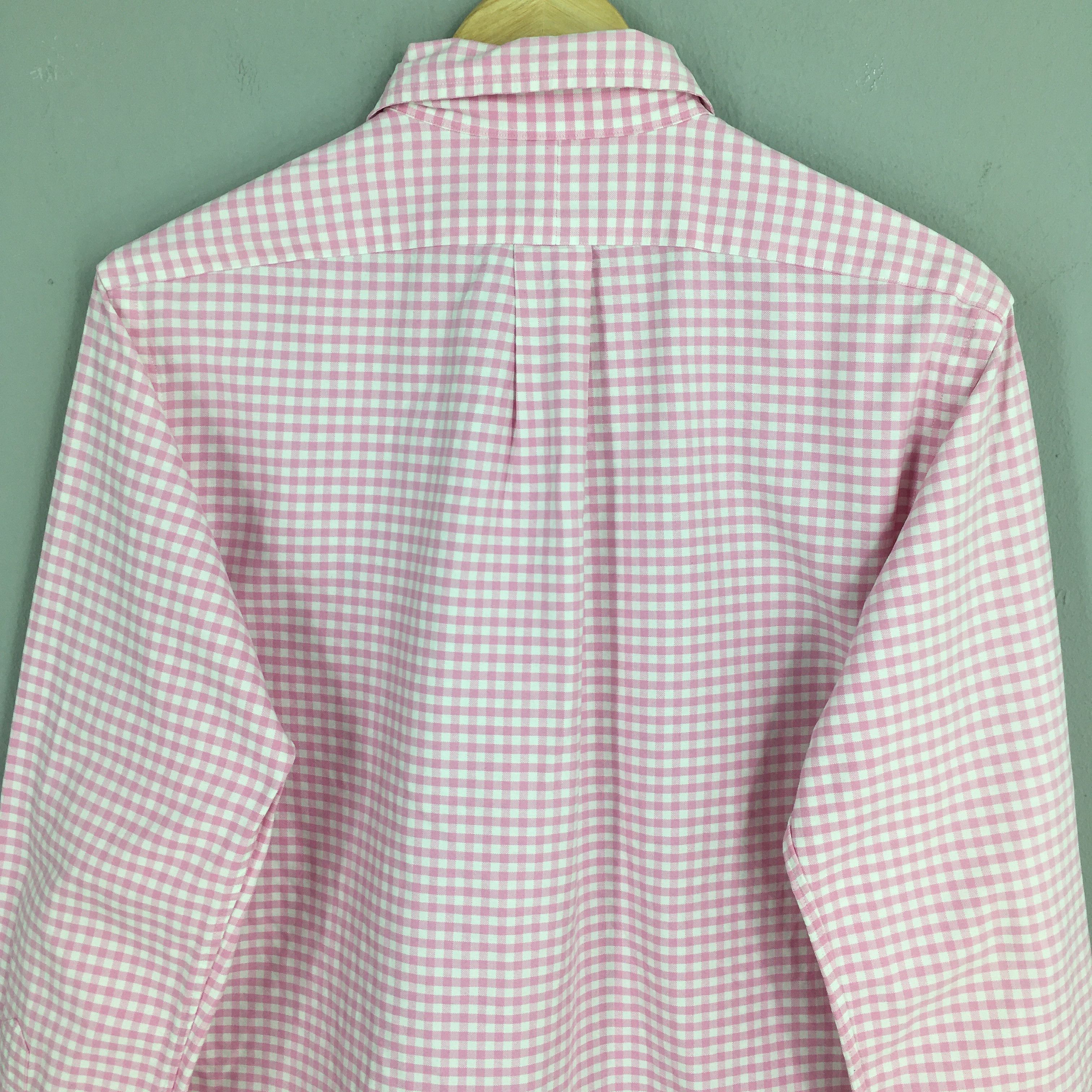 Ralph Lauren Vintage Ralph Lauren Pink Checkered Shirt Medium Size US M / EU 48-50 / 2 - 7 Thumbnail