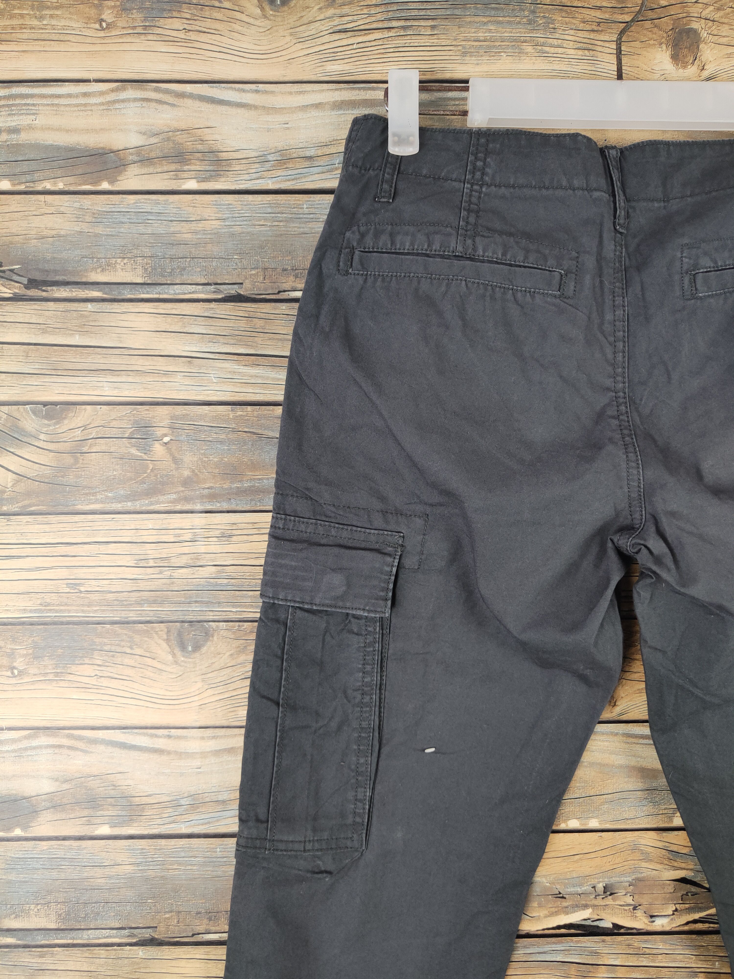 Japanese Brand DL Old Navy Gray Multipocket Tactical Cargo Pants #1487 Size US 27 - 8 Thumbnail