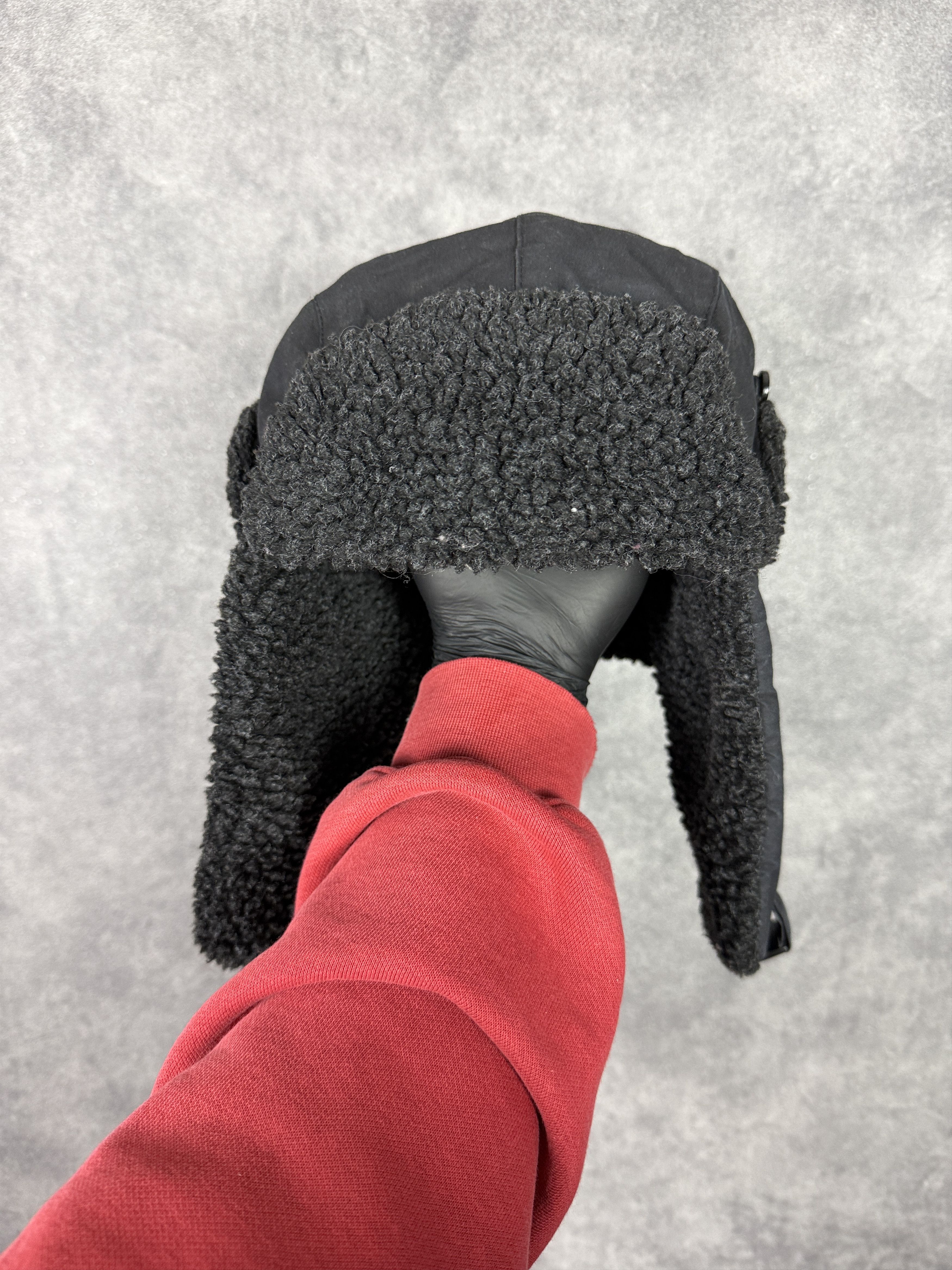 Barbour Barbour fur-lined insulated Russian hat with ear flaps wool Size ONE SIZE - 3 Thumbnail