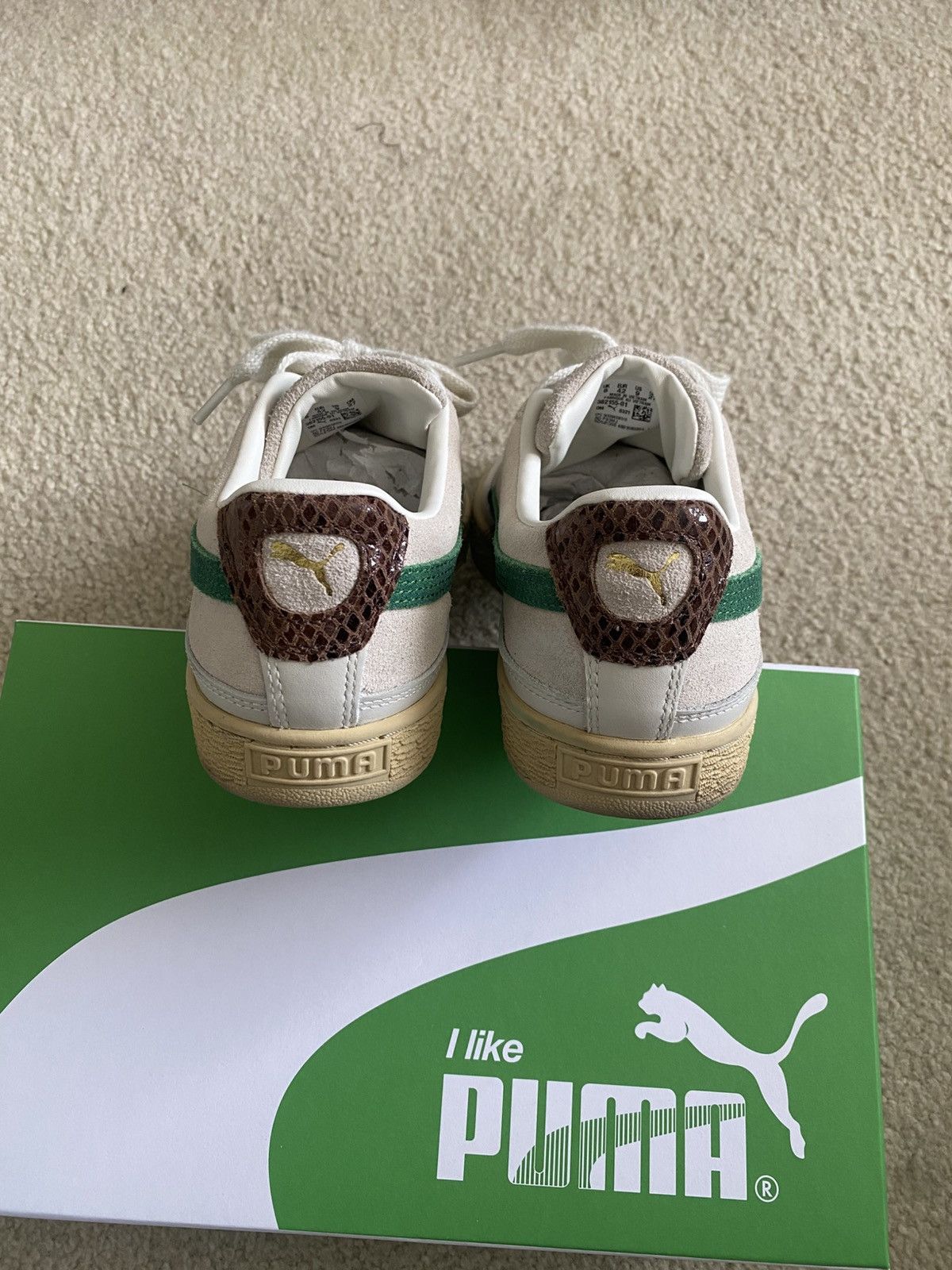 Puma × Rhude Rhuigi x Suede “White Jupiter” Size US 9 / EU 42 - 4 Thumbnail