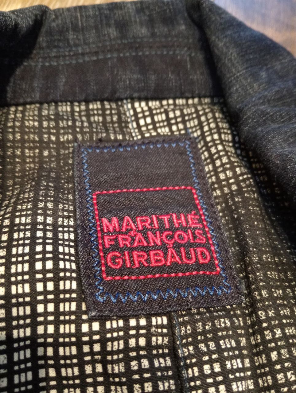 Marithe + Francois Girbaud MARITHE FRANCOIS GIRBAUD JAPAN DENIM INDIGO TAILORED JACKET Size US M / EU 48-50 / 2 - 8 Thumbnail