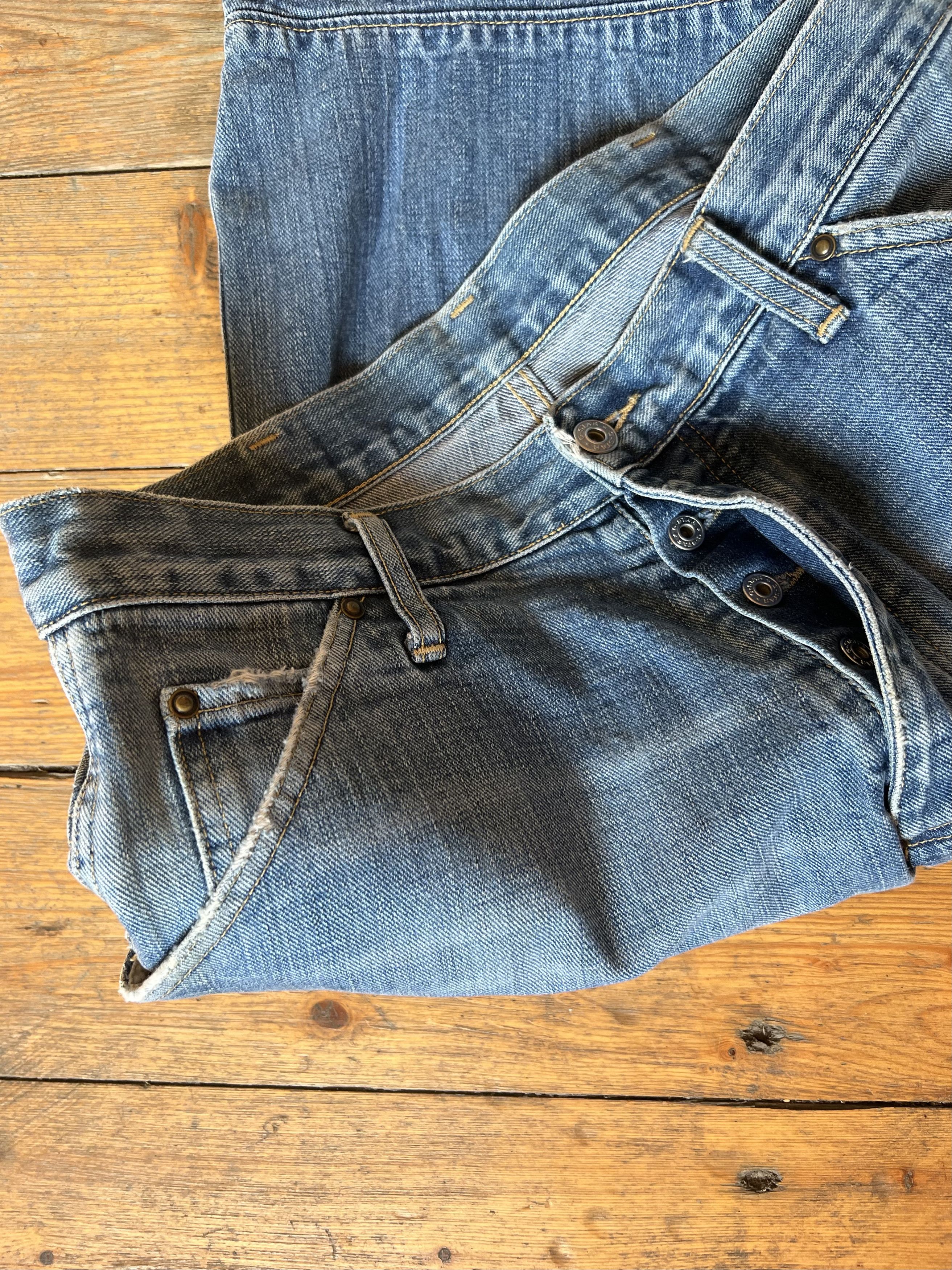 Denime G-Star Vintage Jeans Heavy Biker Pants Size US 32 / EU 48 - 9 Thumbnail