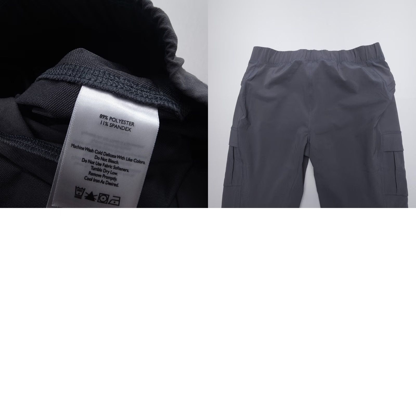 Eddie Bauer Eddie Bauer Pants Womens 16 Gray Pull Crop Hiking Travex Cargo Travel Tech Size 38" / US 16 / IT 52 - 8 Thumbnail