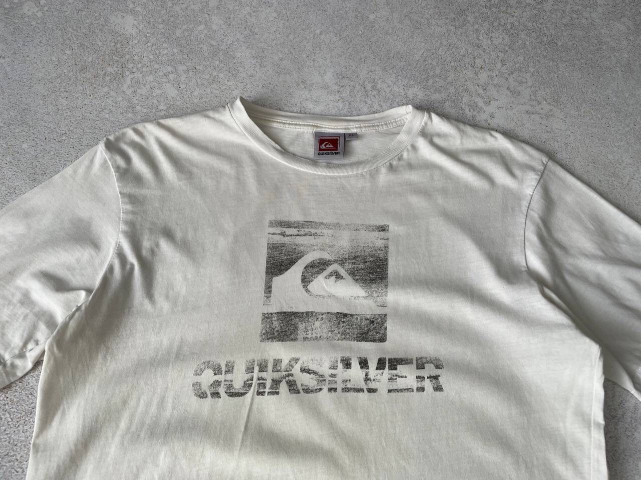 Quicksilver × Quiksilver Vintage 90s Quiksilver Surf Style T-shirt Big Logo Y2K Rare Size US XL / EU 56 / 4 - 2 Thumbnail