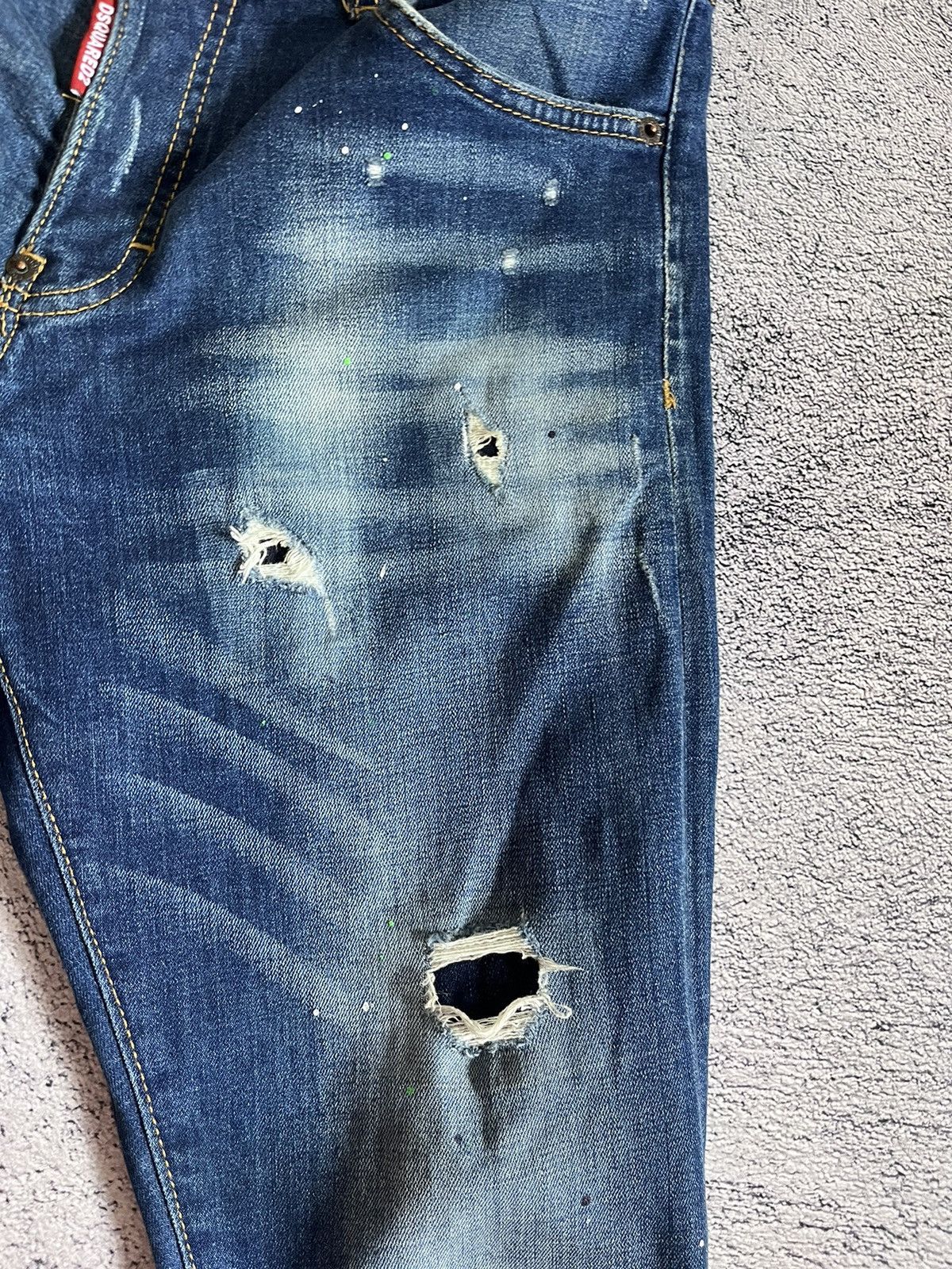 Dsquared2 Dsquared2 Men’s Jeans Denim Slim Jean Made In Italy Size 46 Size US 30 / EU 46 - 17 Thumbnail