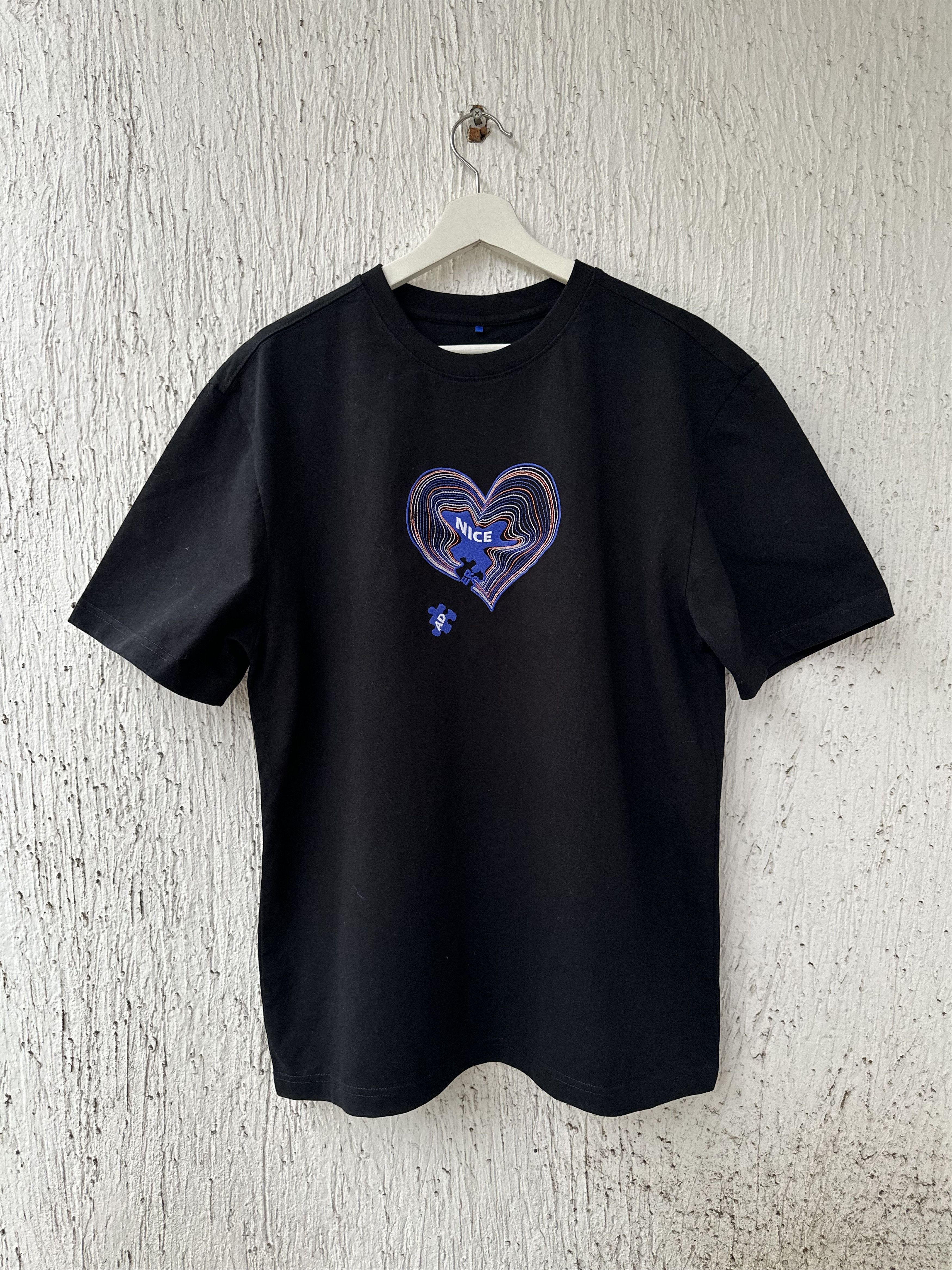 Ader Error SS21 heart embroidered tee Size US M / EU 48-50 / 2 - 1 Thumbnail