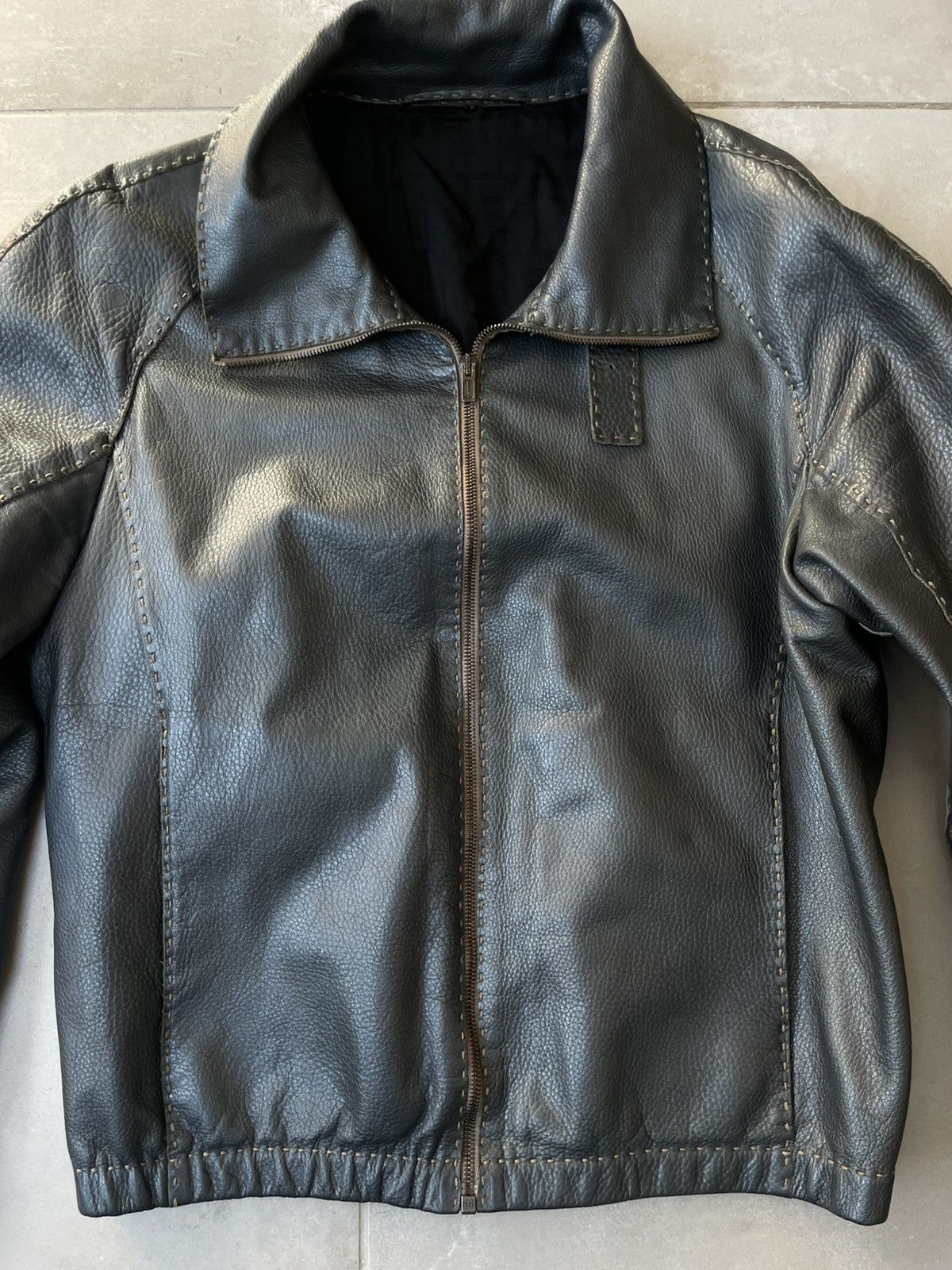 Fendi Fendi AW2005 Selleria Jacket Size US M / EU 48-50 / 2 - 2 Thumbnail
