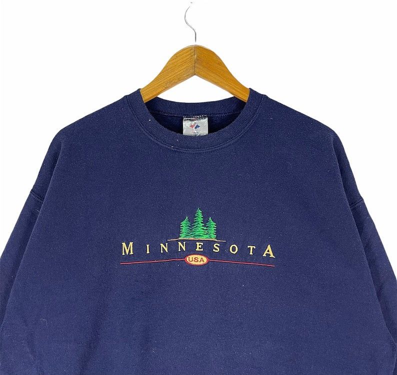 Other Vintage 90s Minnesota USA Sweatshirt Size US L / EU 52-54 / 3 - 1 Thumbnail