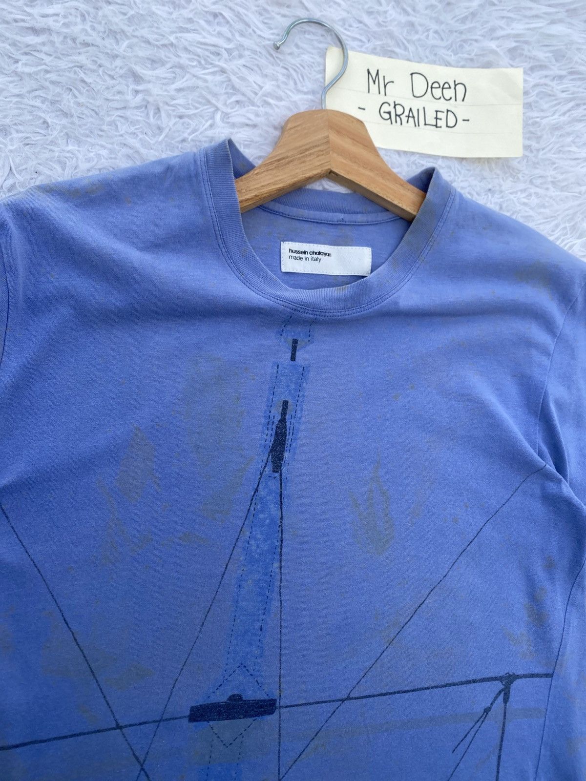 Hussein Chalayan Rare Hussein Chalayan Print Tshirt Size US S / EU 44-46 / 1 - 9 Thumbnail