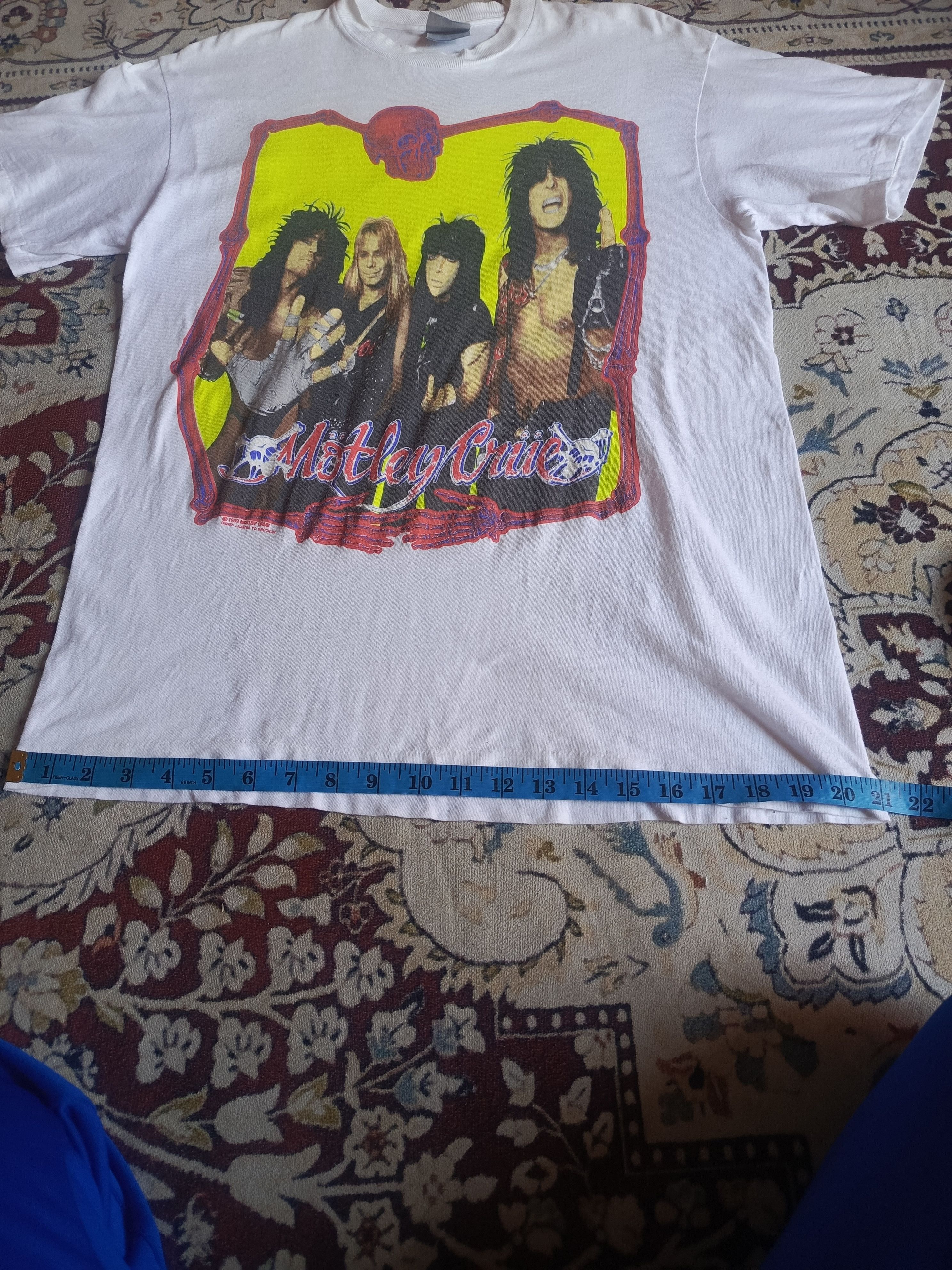Vintage Vintage 80's Motley Crue Size US L / EU 52-54 / 3 - 6 Thumbnail