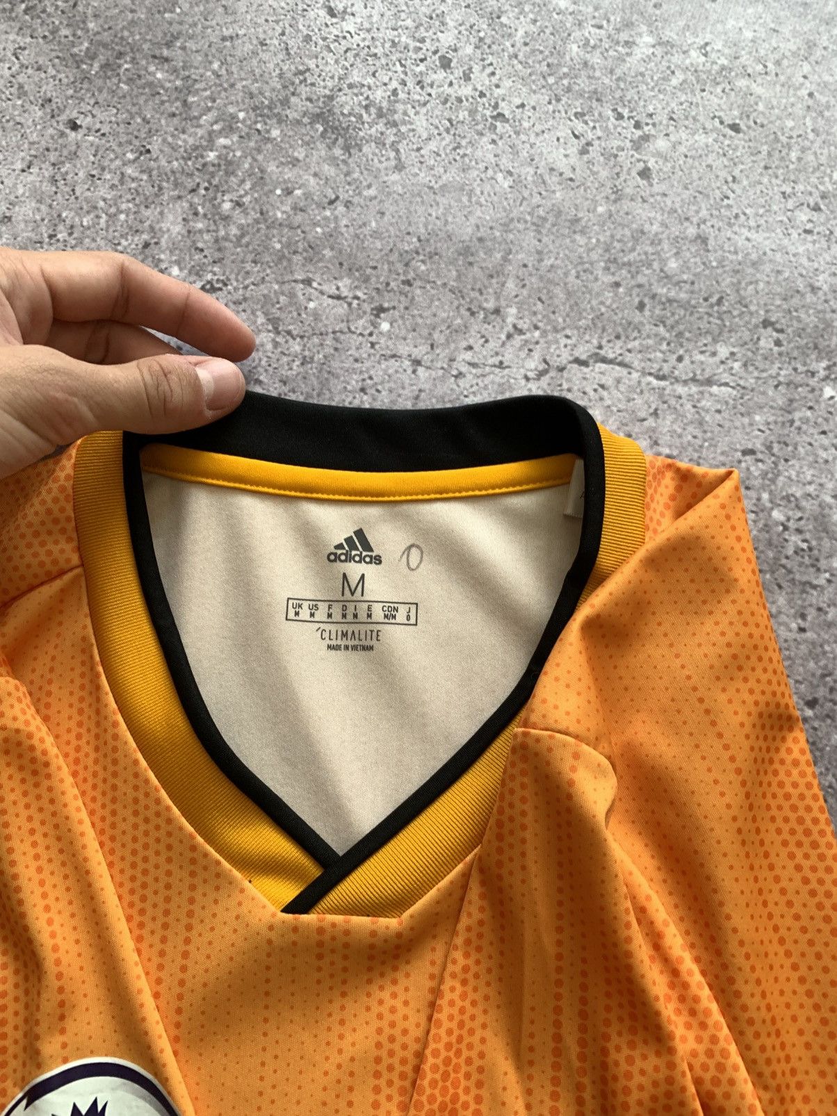 Adidas 🔥ADIDAS WOLVERHAMPTON 2019 2020 HOME SOCCER JERSEY Size US M / EU 48-50 / 2 - 8 Thumbnail