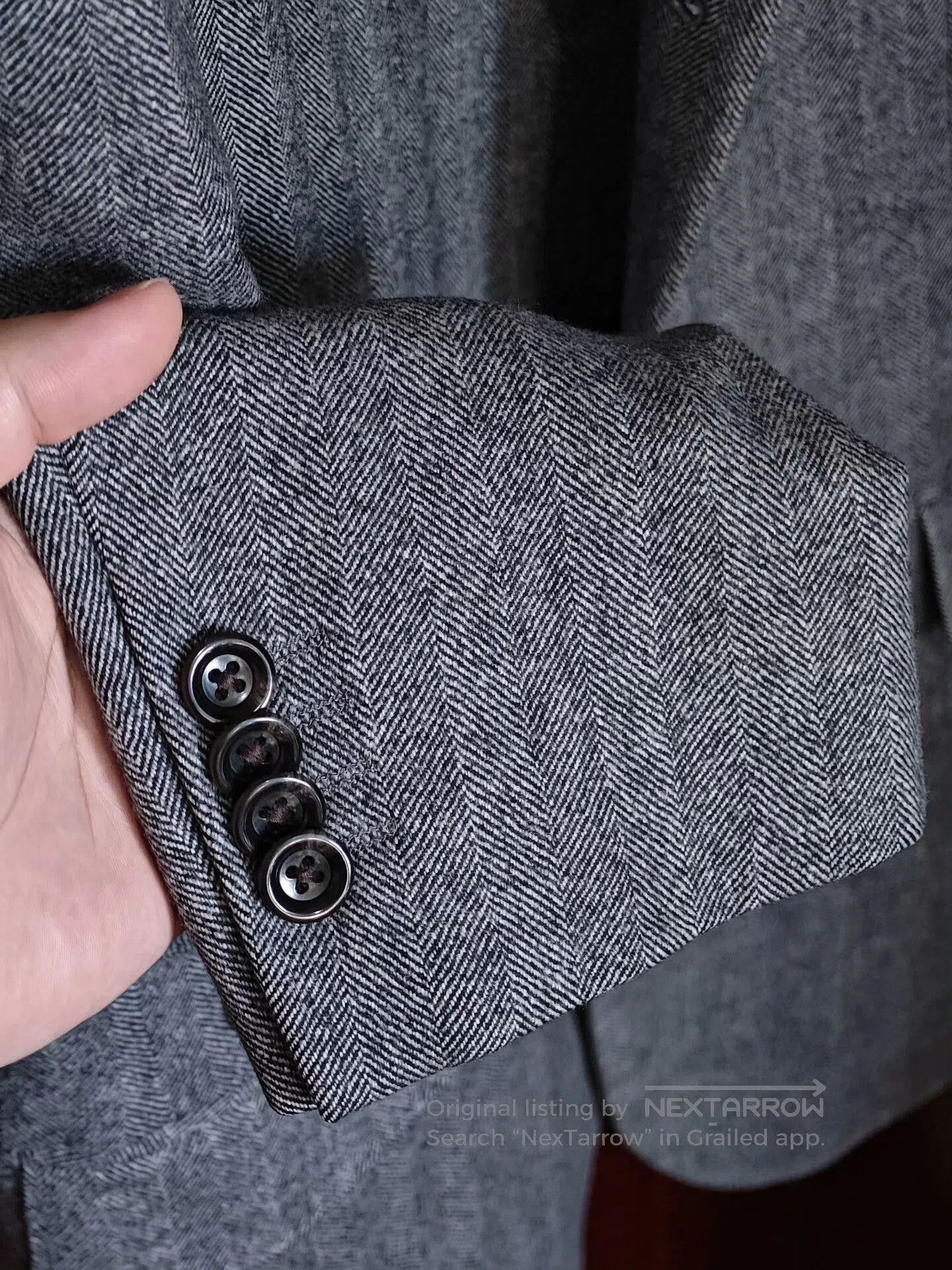 Ermenegildo Zegna Italian Zegna Wool Cashmere Blazer. Size US L / EU 52-54 / 3 - 4 Thumbnail
