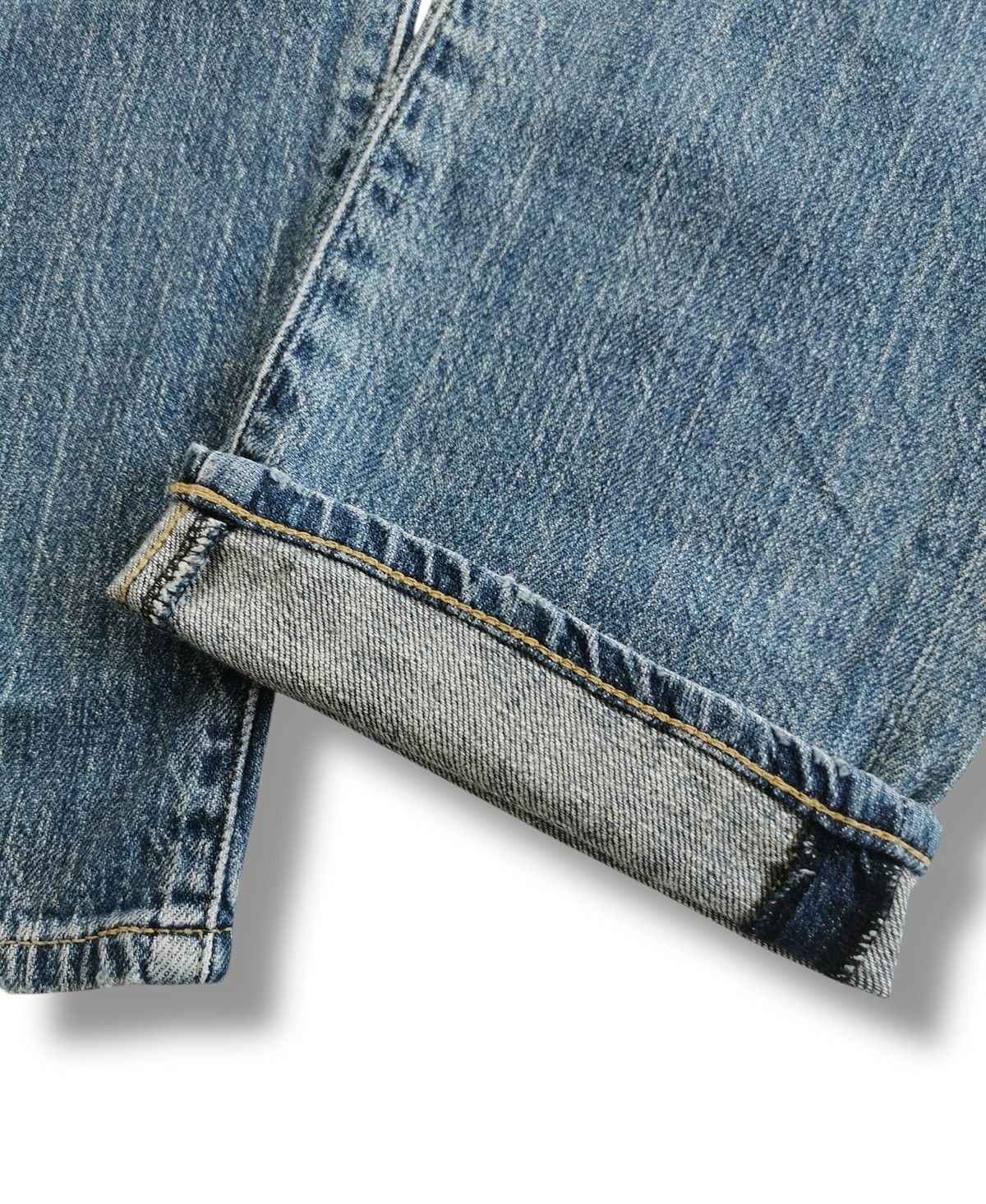 Japanese Brand THREE DOTS TURQUOISE JAPAN DISTRESSED JEANS Size US 30 / EU 46 - 7 Thumbnail