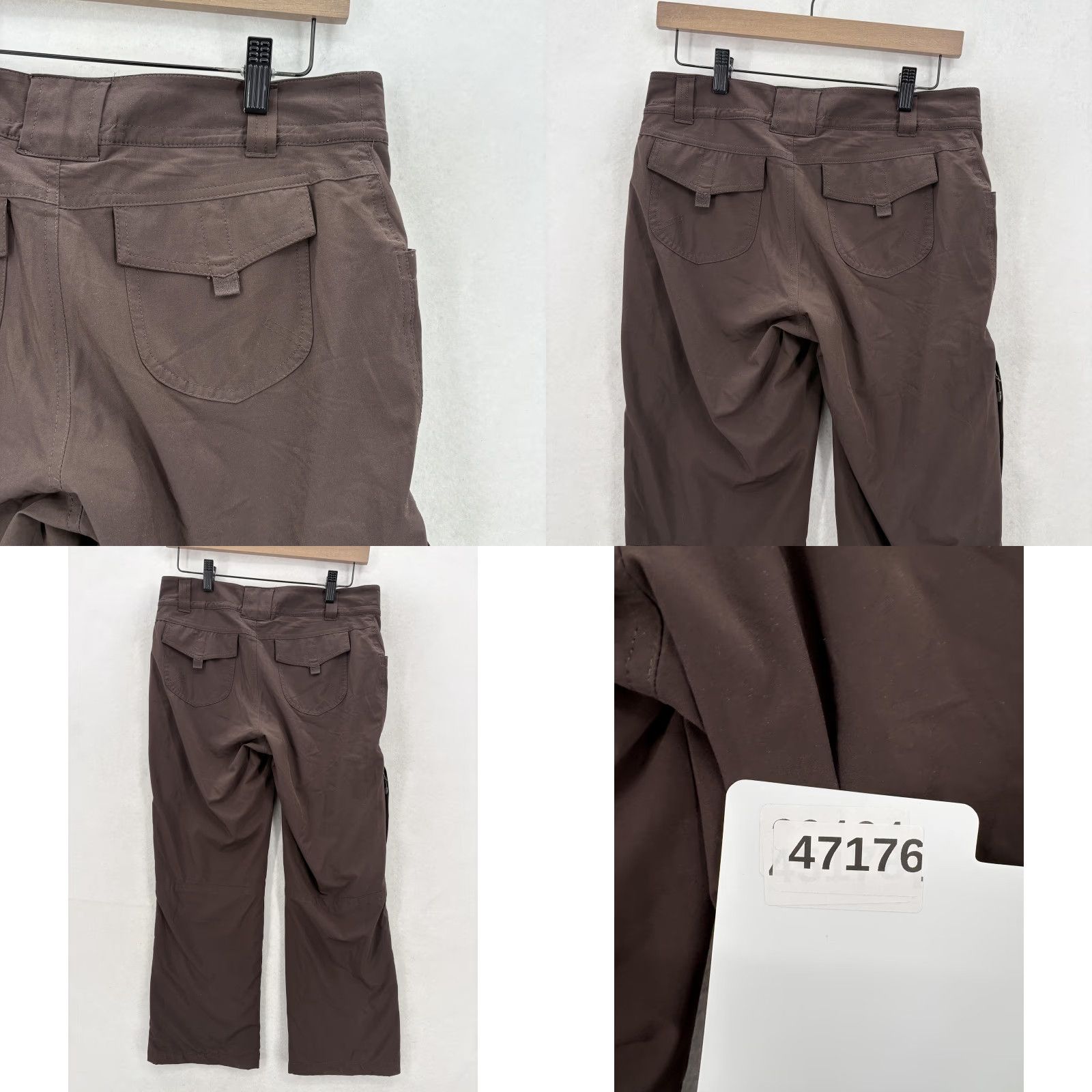 Eddie Bauer Eddie Bauer Pants Womens 2 Brown Softshell Hiking Outdoor Trail Khakis Pockets Lined Size 26" / US 2 / IT 38 - 9 Thumbnail