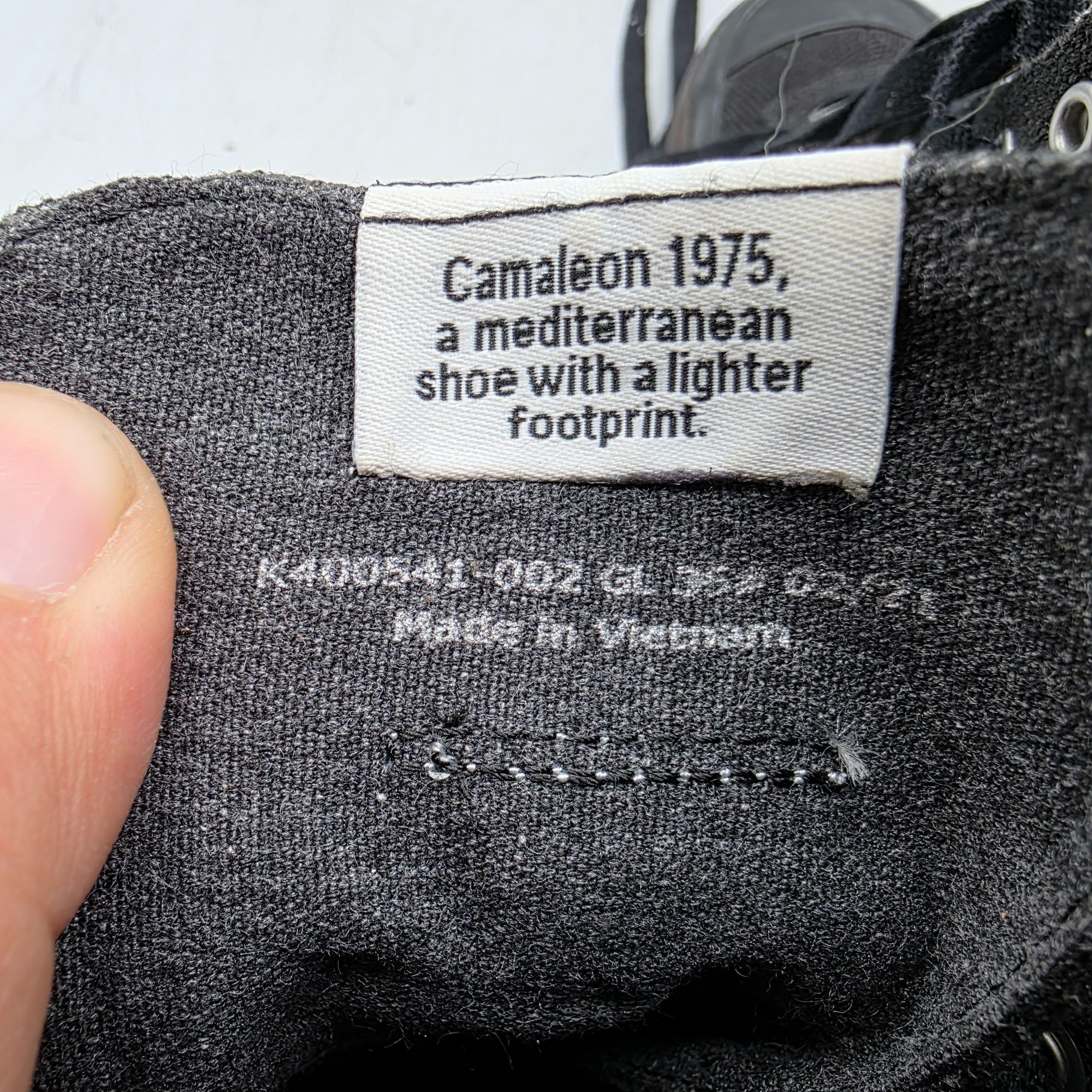 Camper Camper Chameleon 1975 Womens Size 6 Triple Black Sneaker Sho Size US 6 / IT 36 - 7 Thumbnail