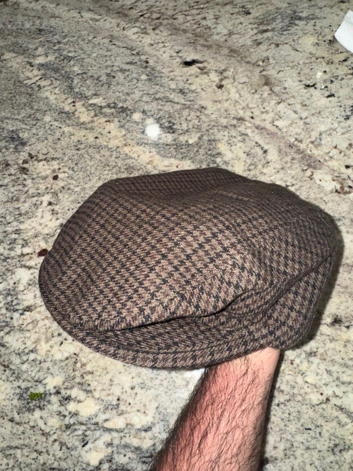 Dolce & Gabbana Dolce & Gabbana Brown Gold DG Tweed Flat Cap Wmns Italy (OS) Size ONE SIZE - 4 Thumbnail