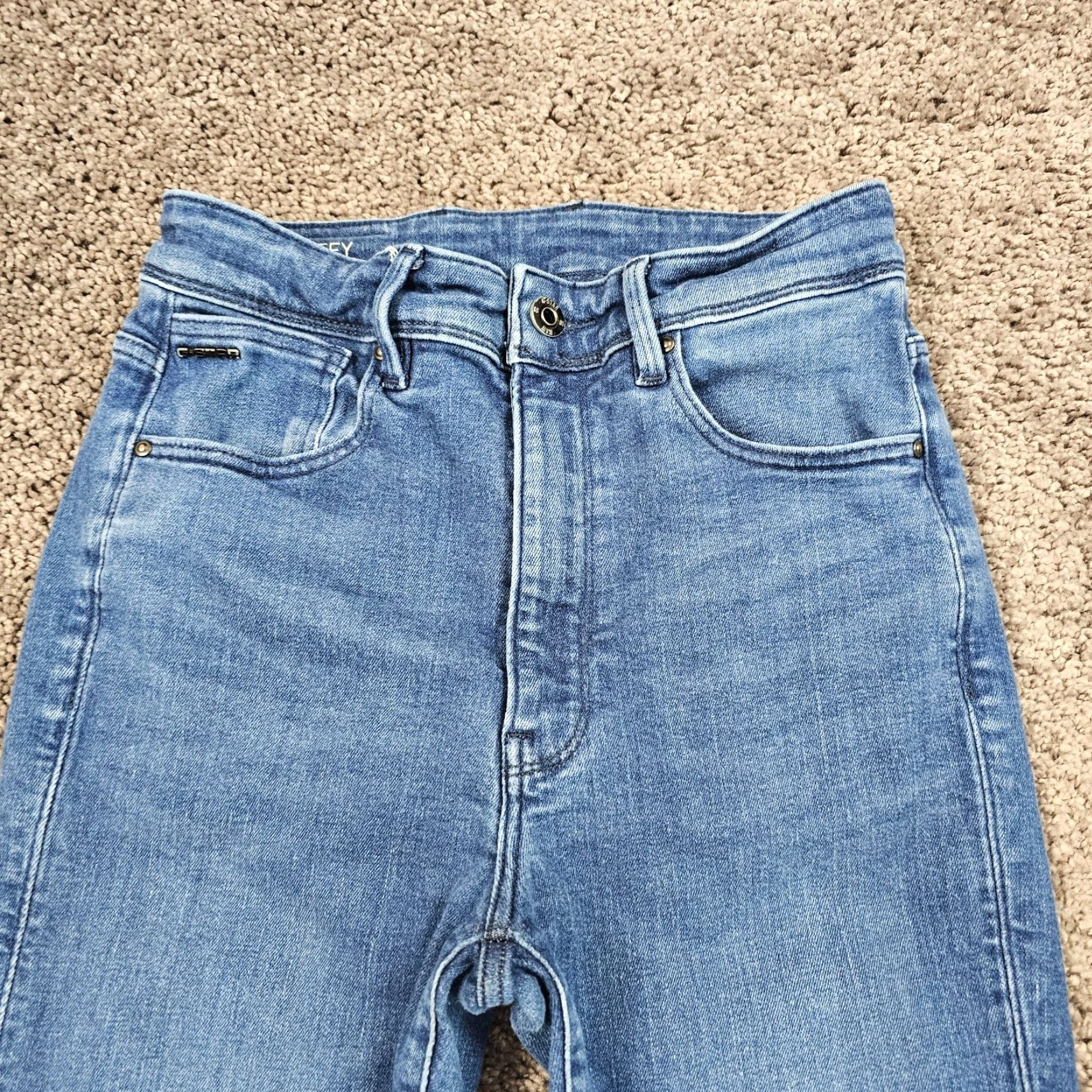 G-Star G-Star Jeans Women 27 Skinny High Rise Denim Medium Wash Stretch 24x30 Blue Womens Size 27" / US 4 / IT 40 - 2 Thumbnail